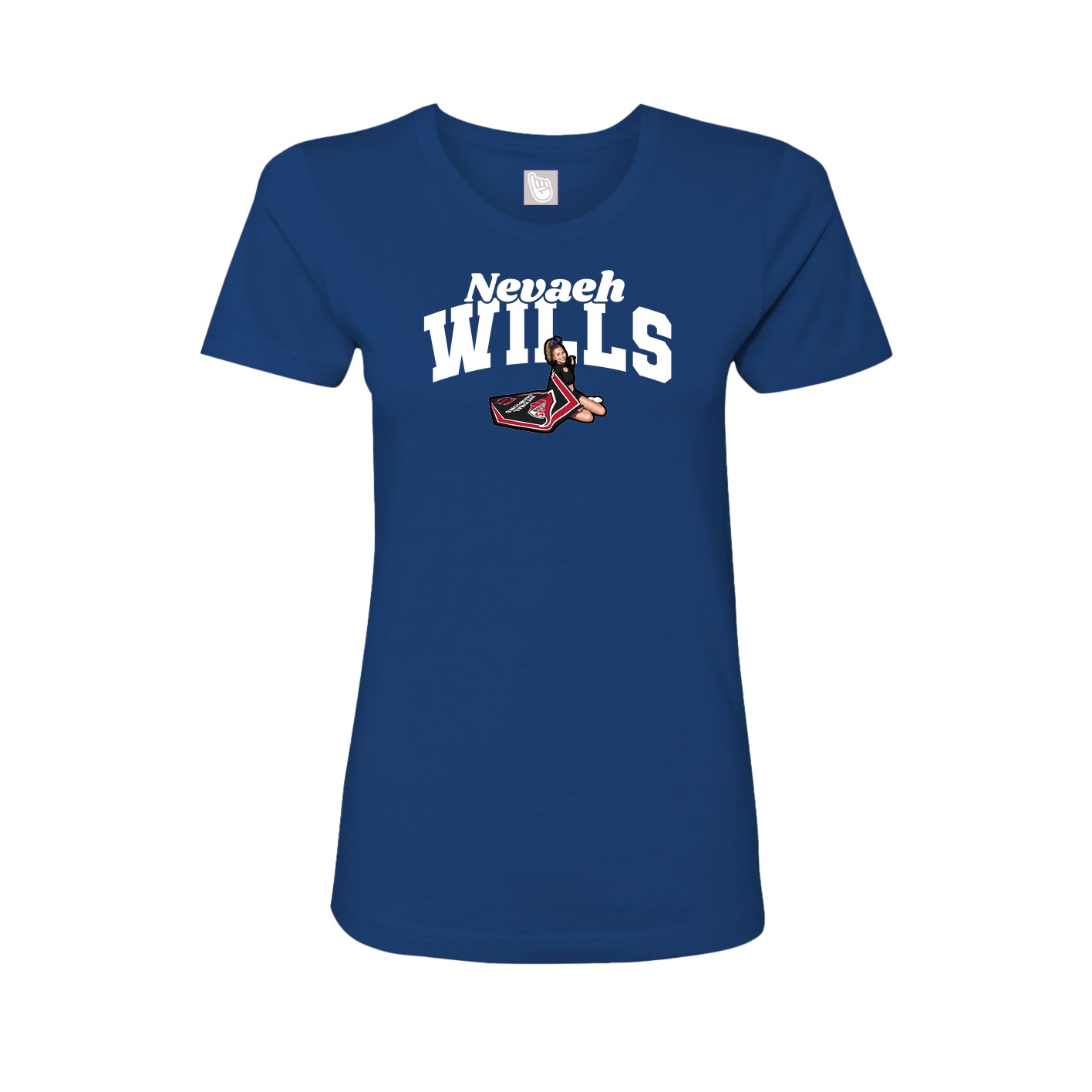 Womens Tee — Signature Arch in Royal
