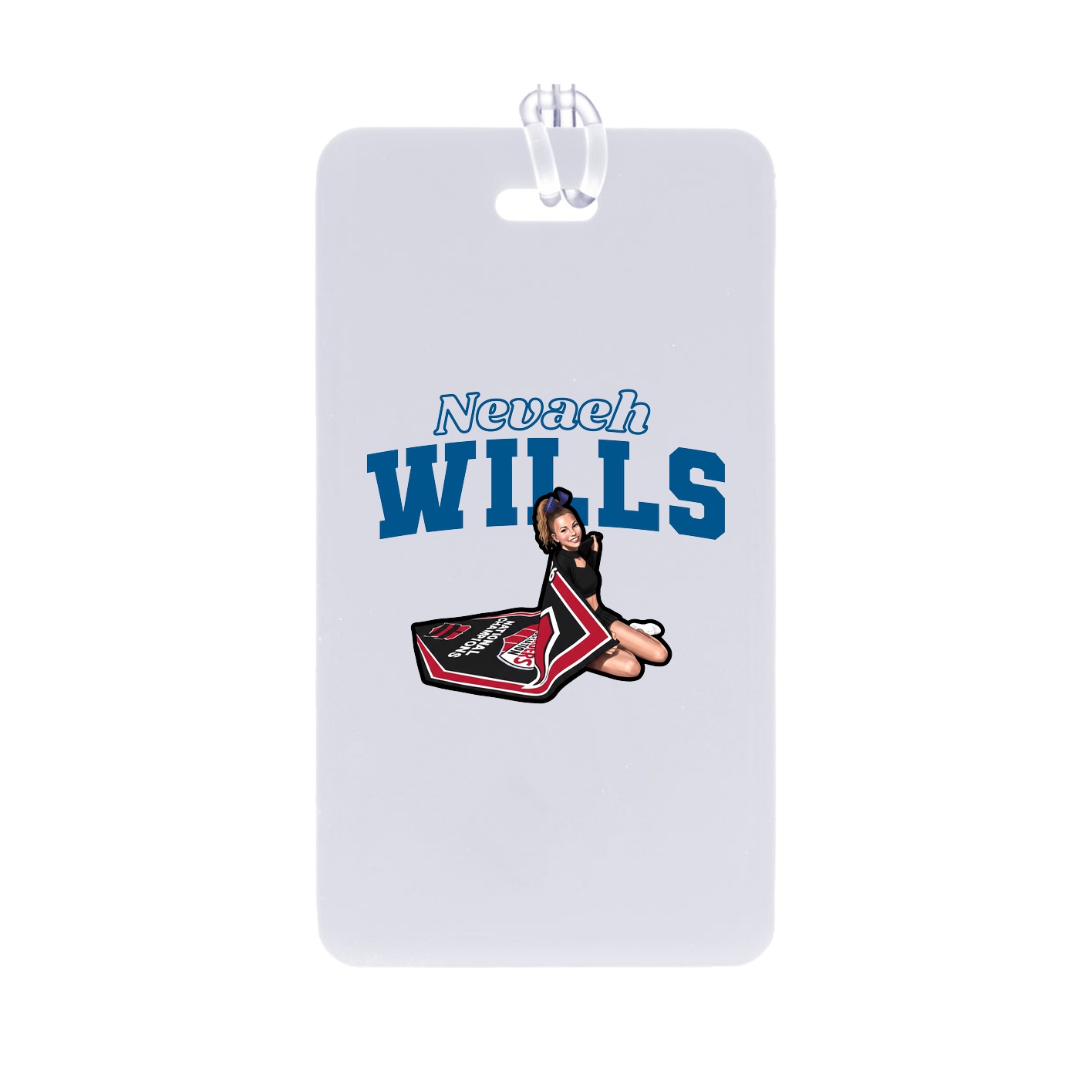 Bag Tag — Name Arch in Classic