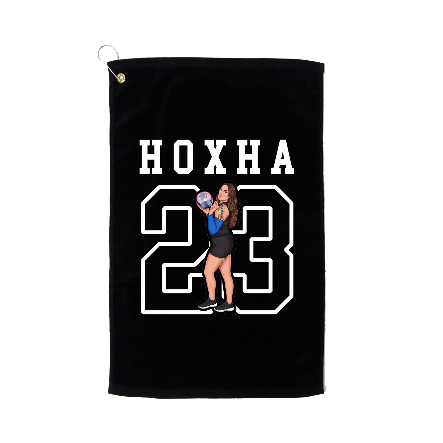 Golf Towel — Shirsey in Black