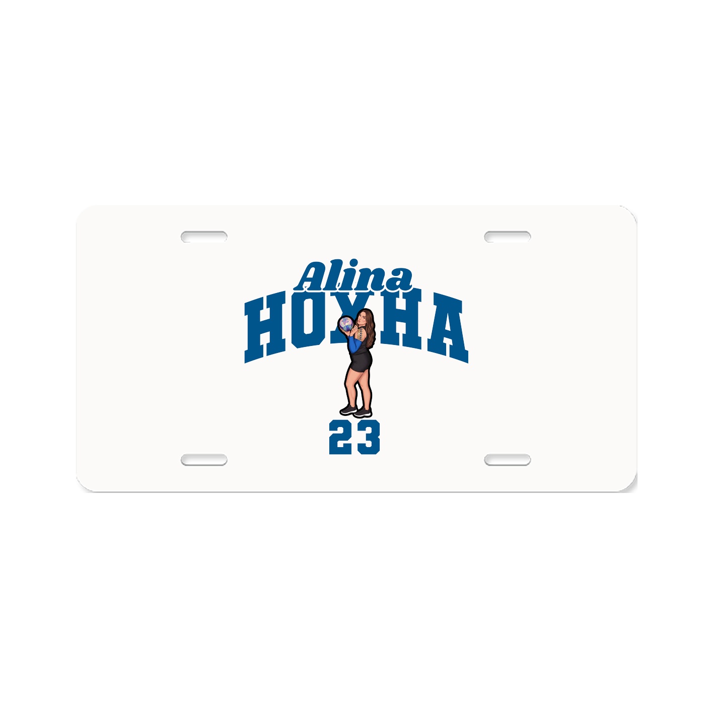 License Plate — Signature Arch in Classic