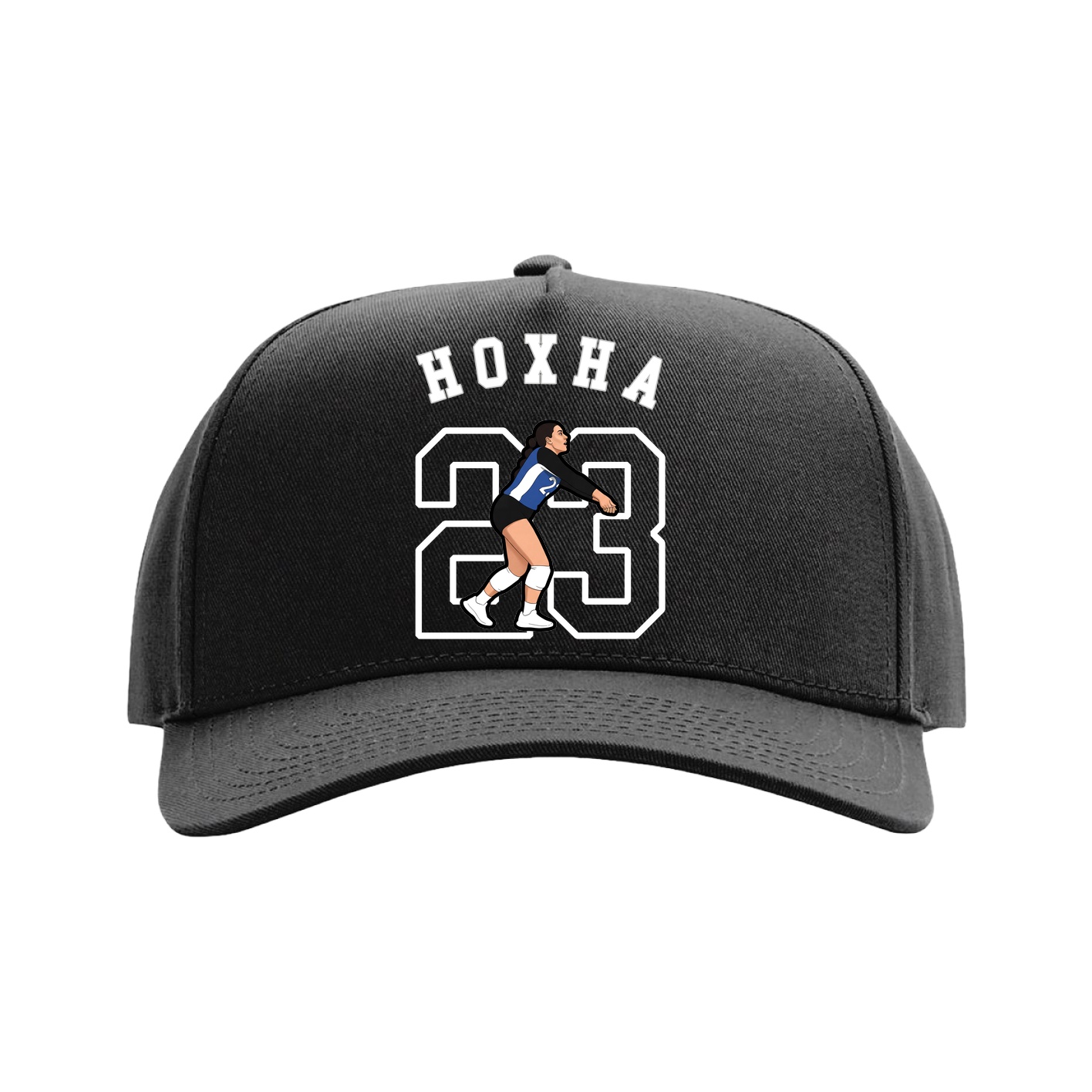 Full Fabric Five-Panel Champ Cap