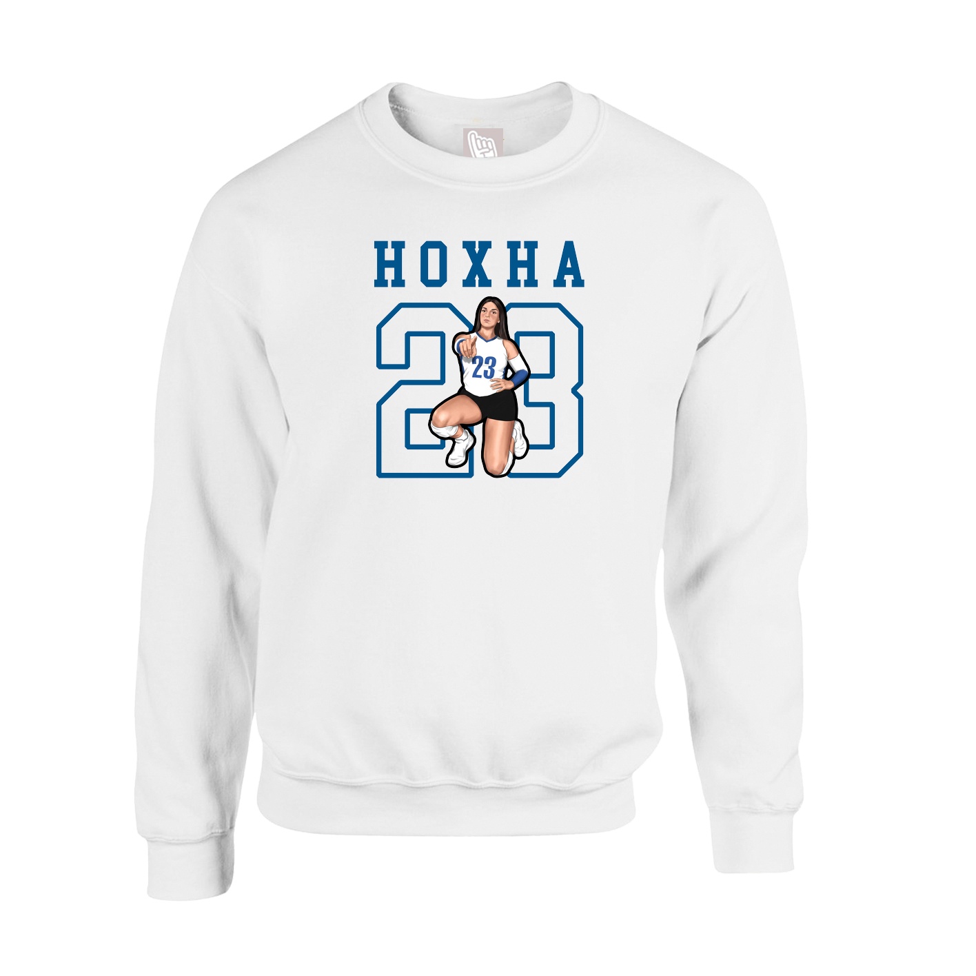 Fleece Crew — Shirsey in White