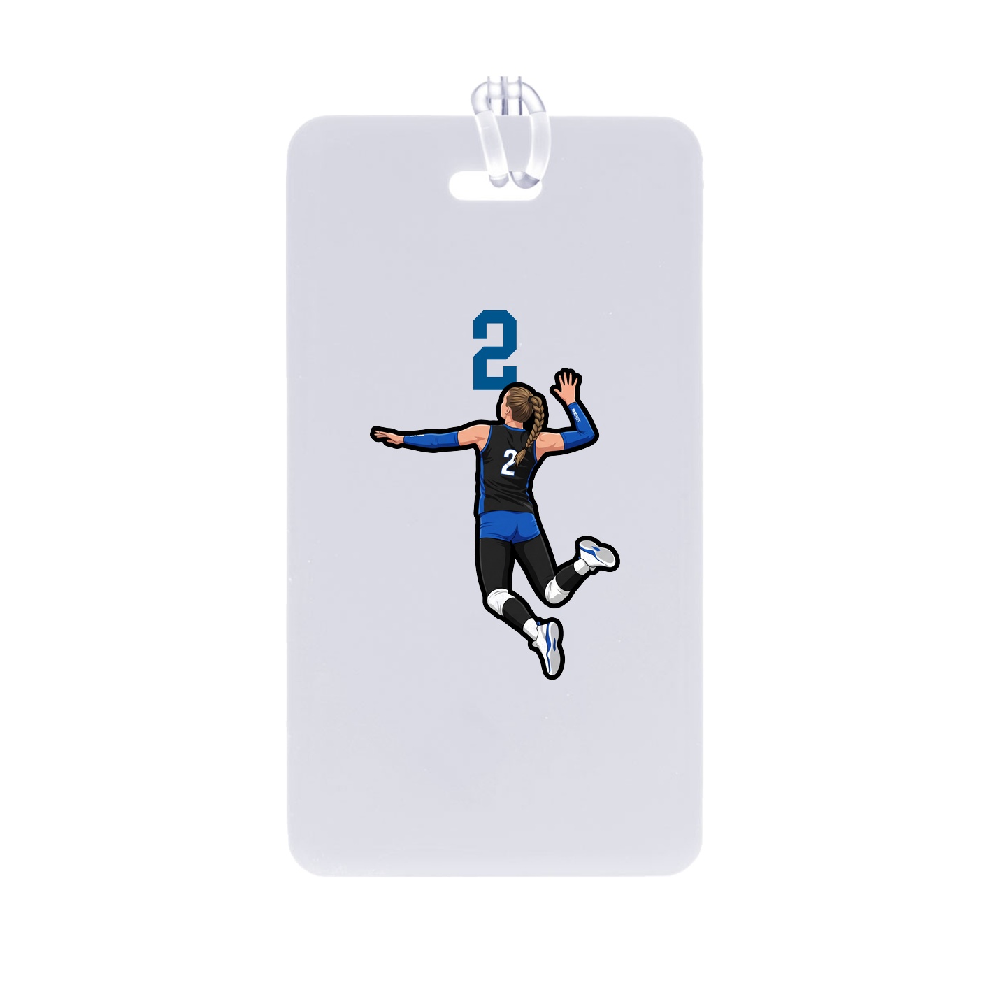 Bag Tag — Number Top in Classic