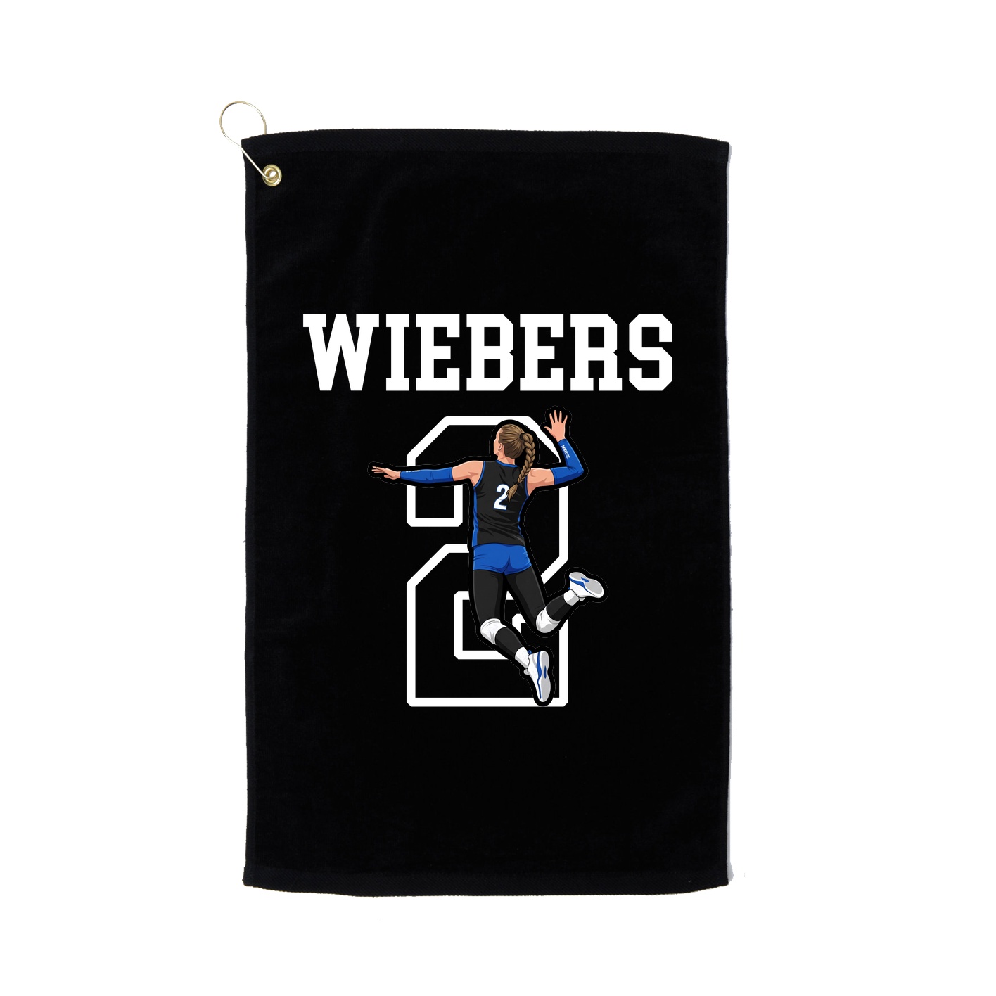Golf Towel — Shirsey in Black