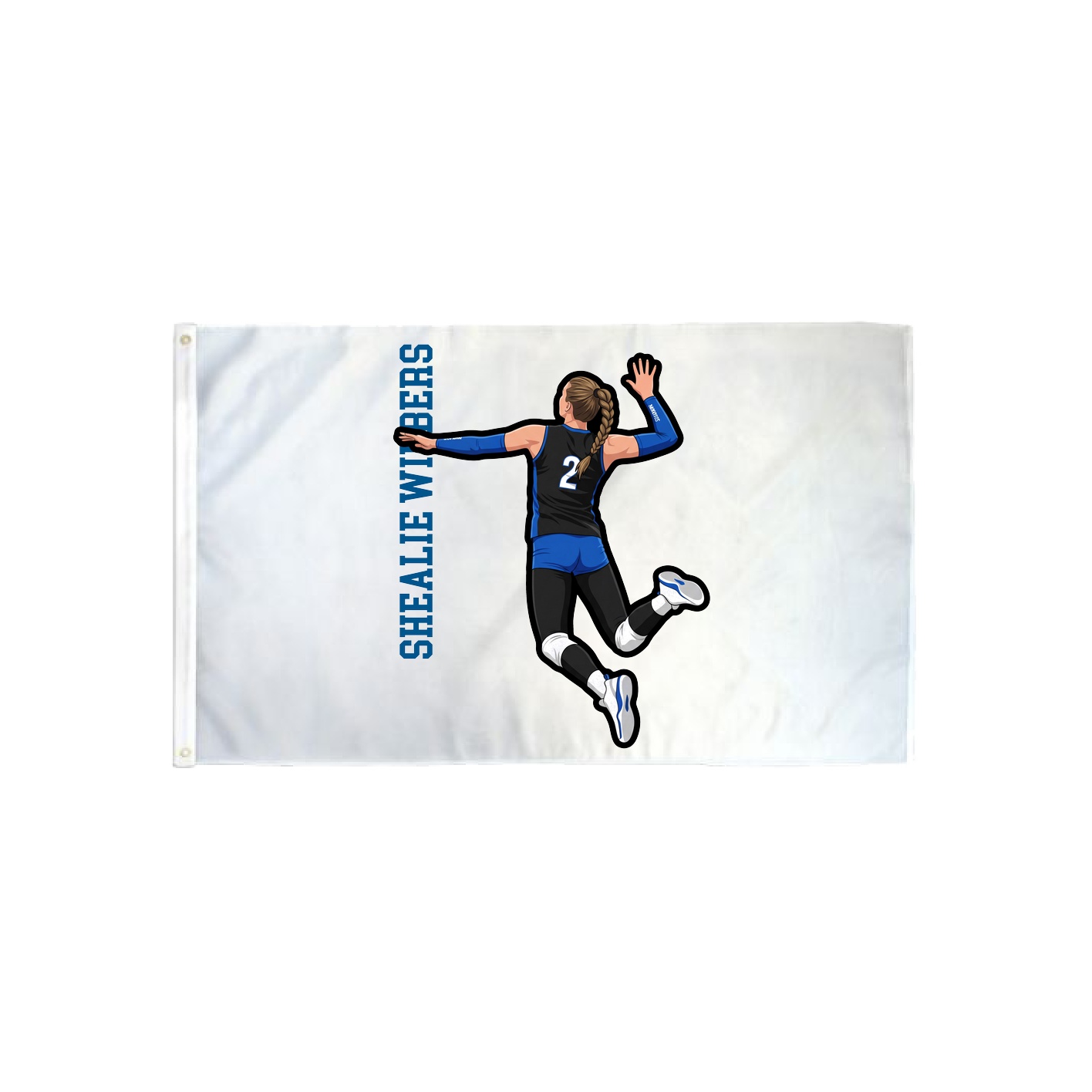 3x5 Flag — Name Vertical in Classic