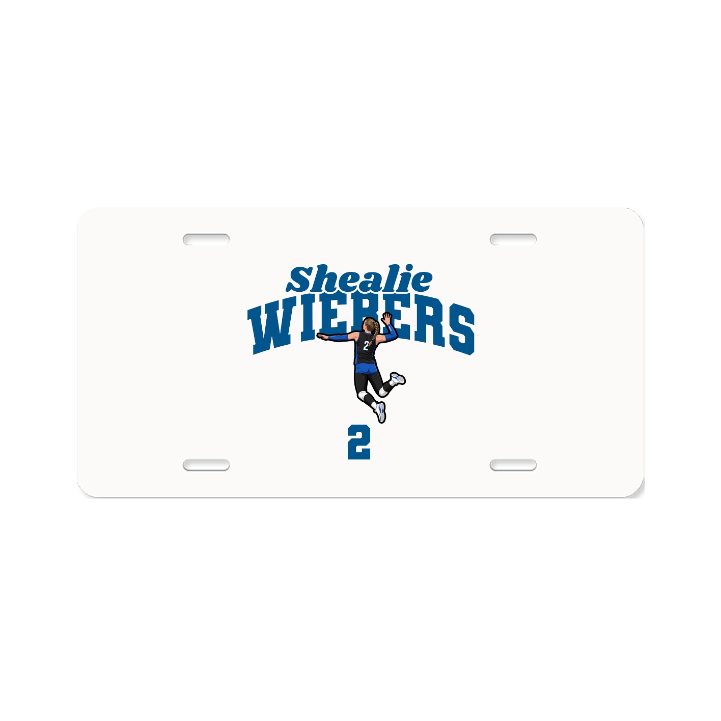 License Plate — Signature Arch in Classic