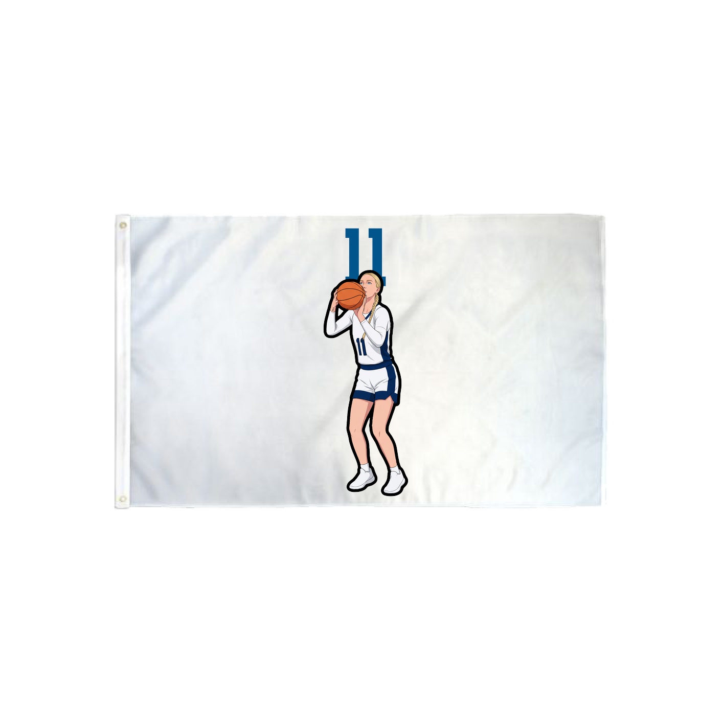3x5 Flag — Number Top in Classic