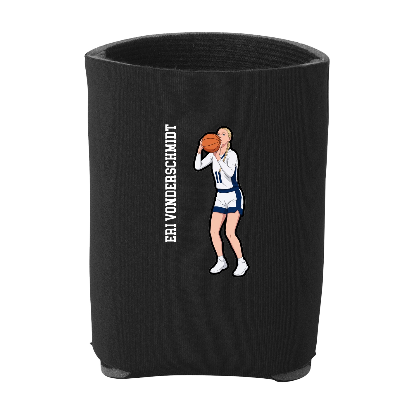 Can Holder — Name Vertical in Black