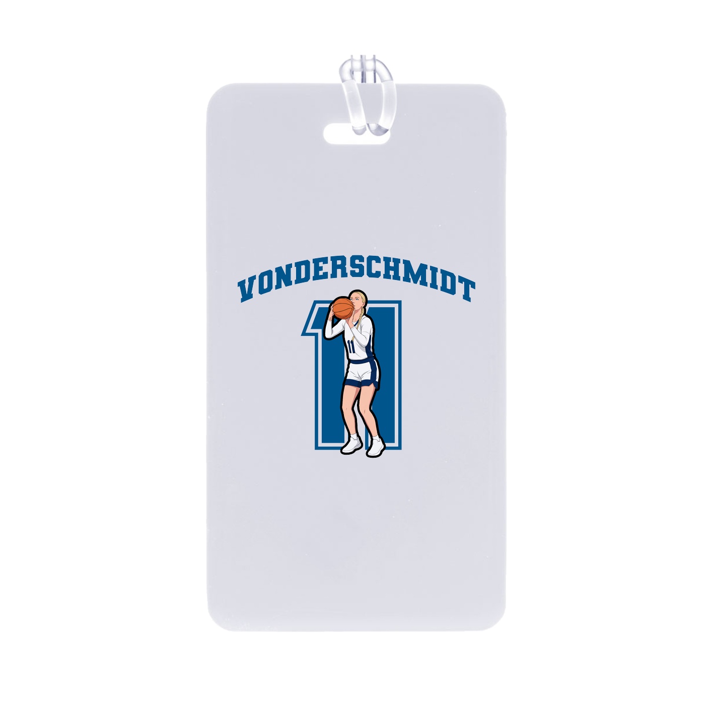 Bag Tag — Number in Classic