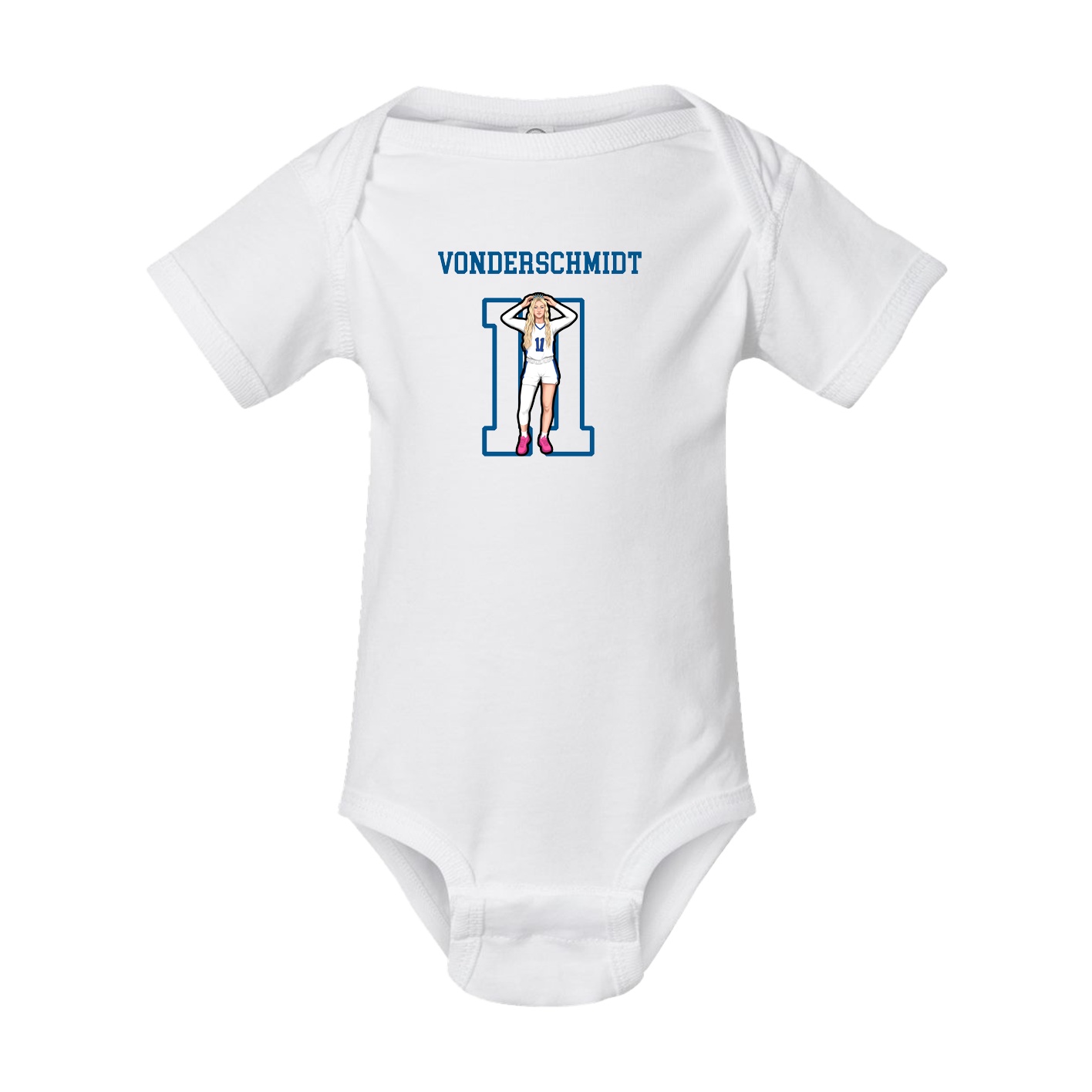 Baby Onesie — Shirsey in White