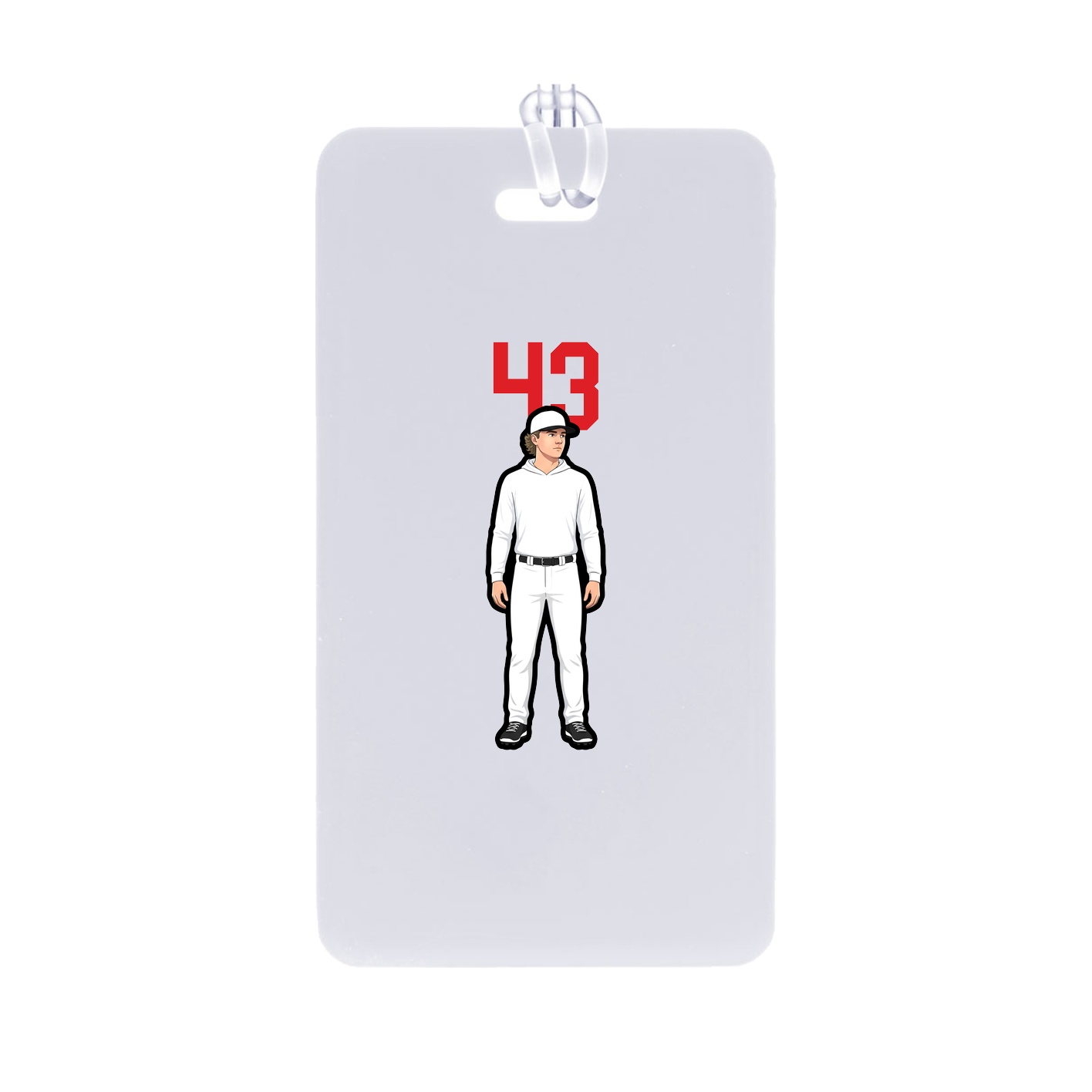 Bag Tag — Number Top in Classic