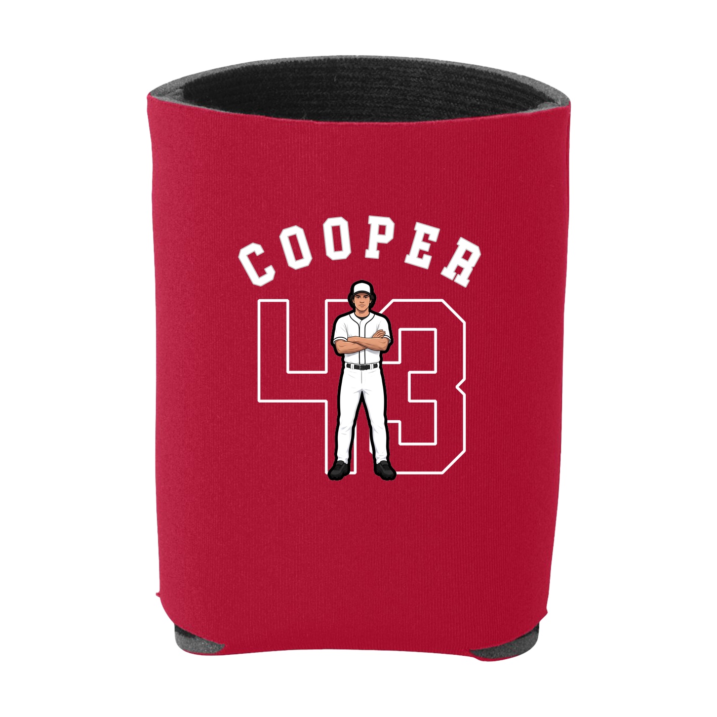 Can Holder — Shirsey Arch in Red