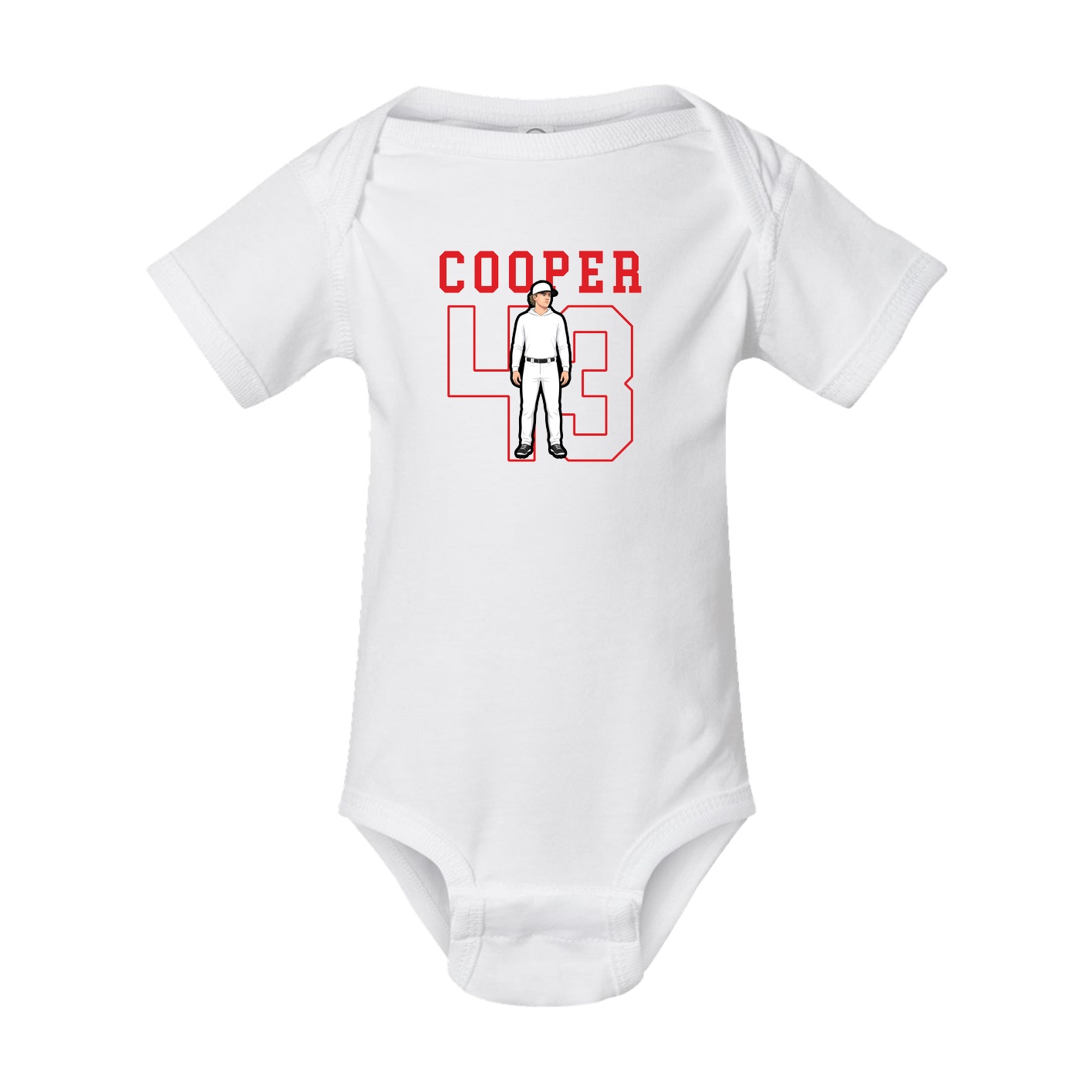 Baby Onesie — Shirsey in White