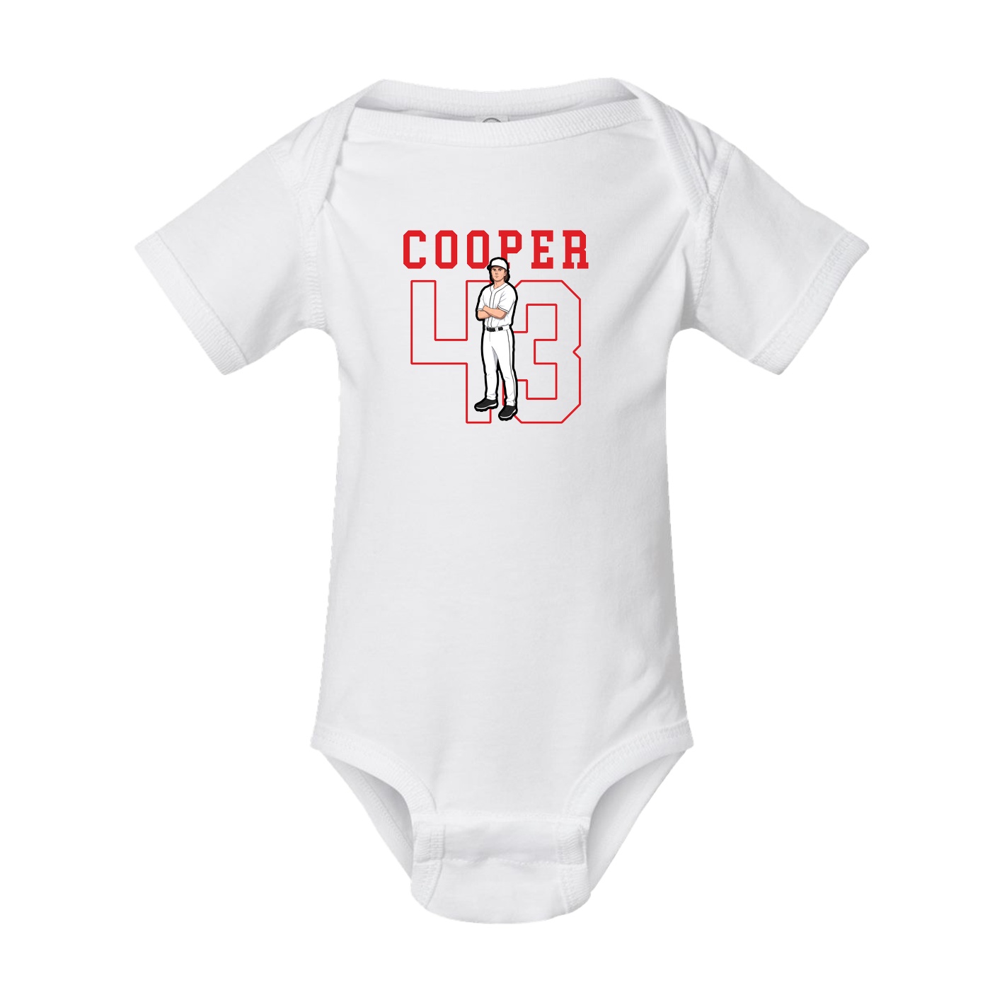 Baby Onesie — Shirsey in White