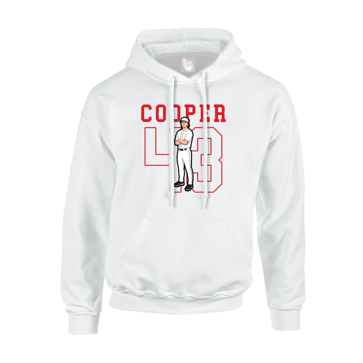 Youth Hoodie — Shirsey in White