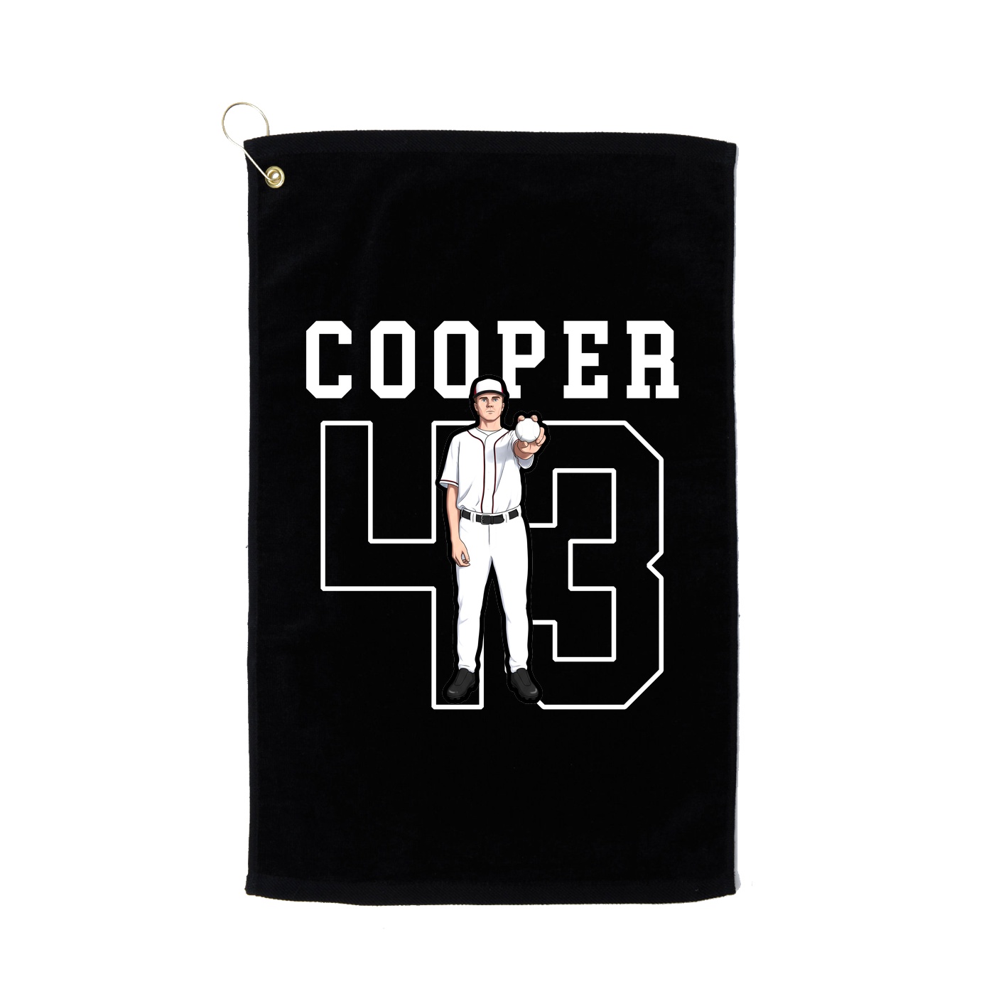 Golf Towel — Shirsey in Black