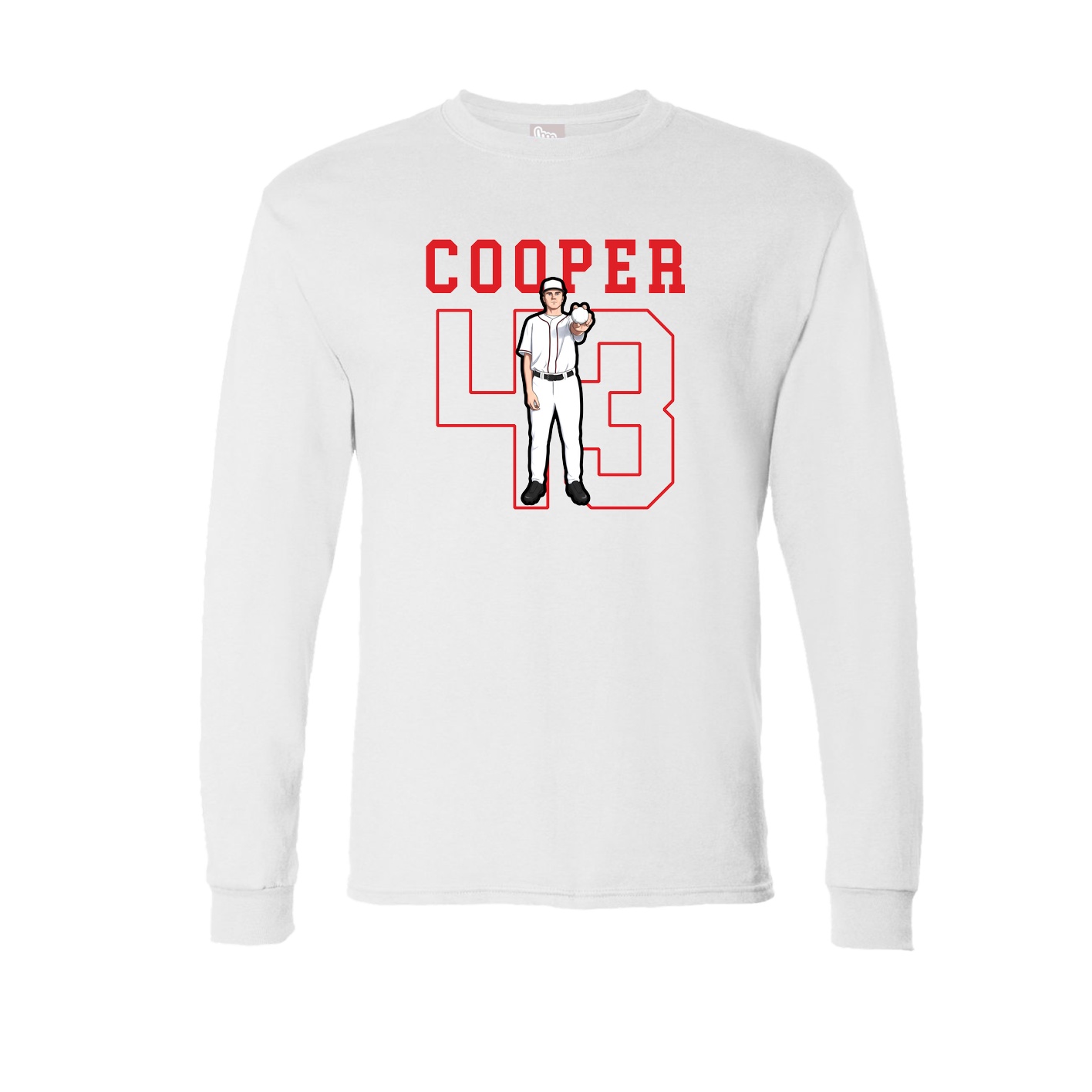 Long Sleeve Tee — Shirsey in White