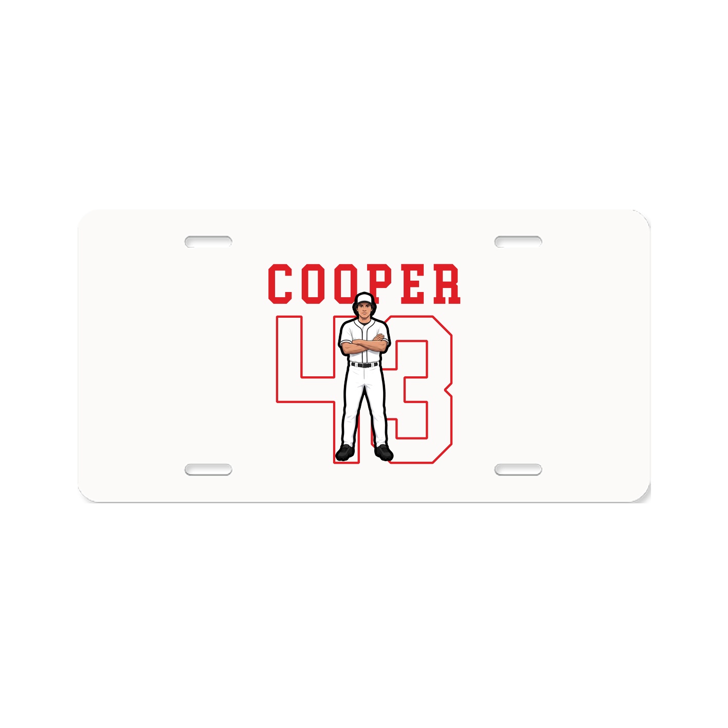 License Plate — Shirsey in Classic