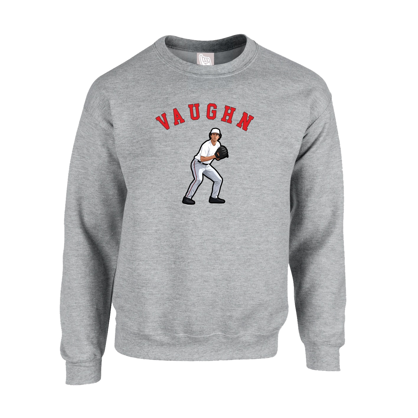 Fleece Crew — Shirsey Arch in Grey
