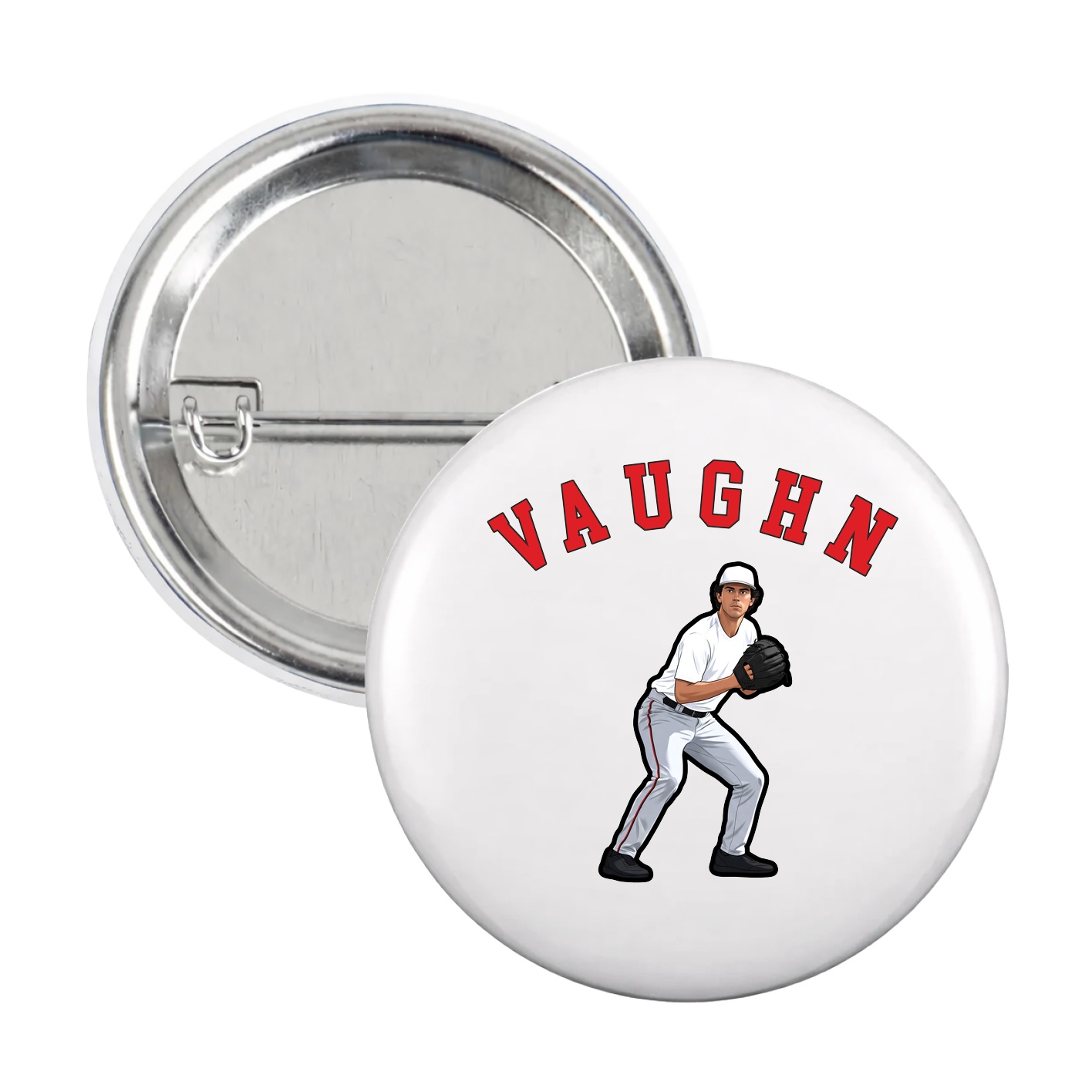 Game Day Button — Shirsey Arch in White