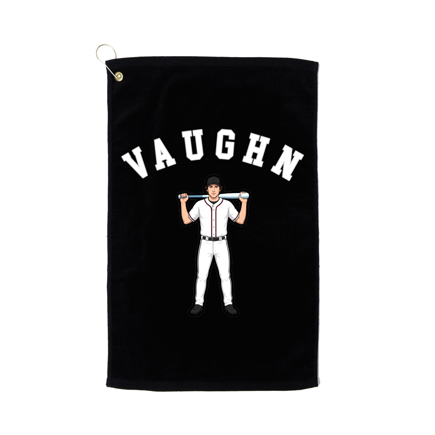 Golf Towel — Shirsey Arch in Black