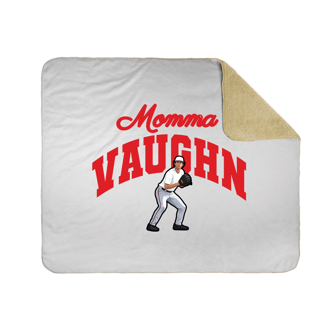 Throw Blanket — Mothers Day Arch in White