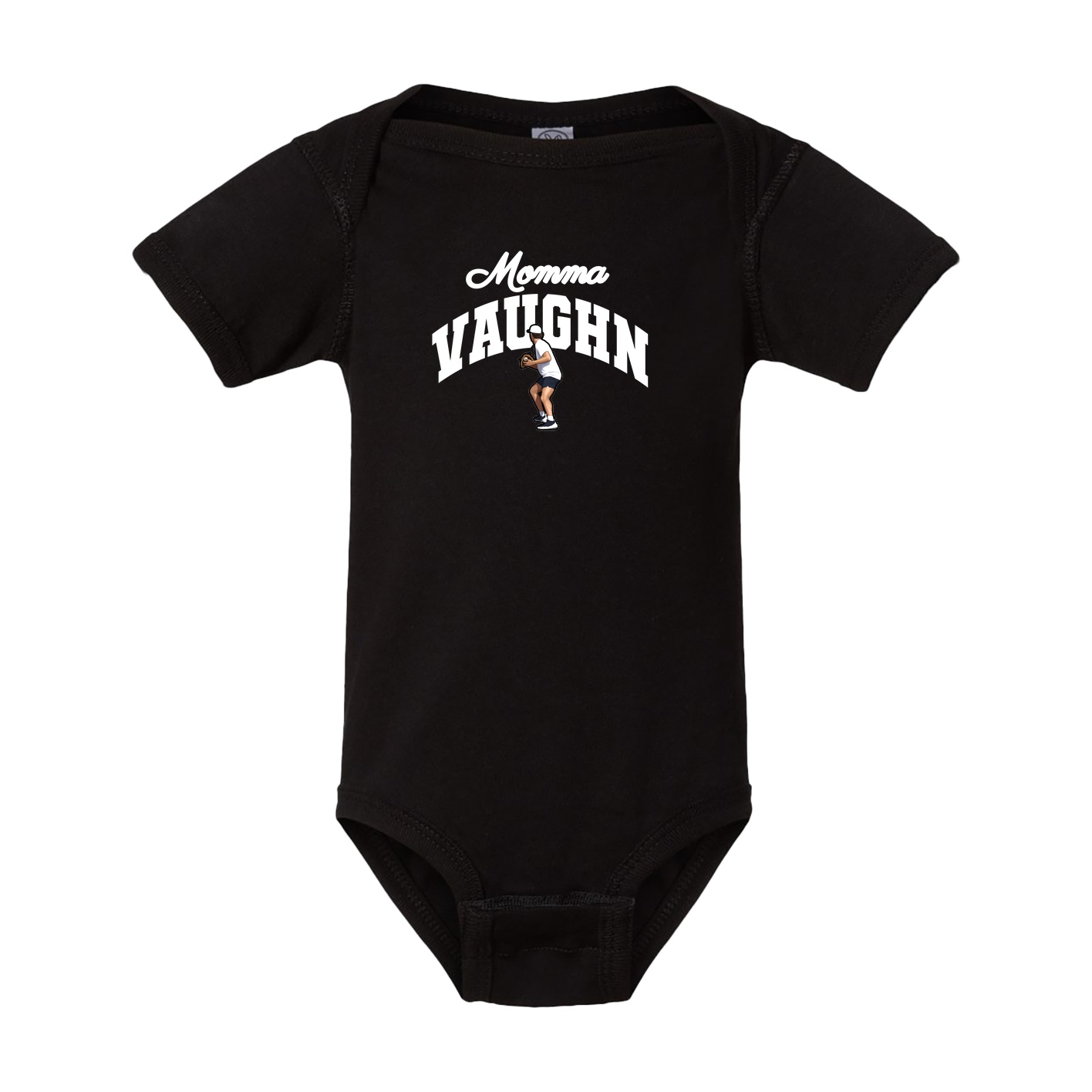 Baby Onesie — Mothers Day Arch in Black