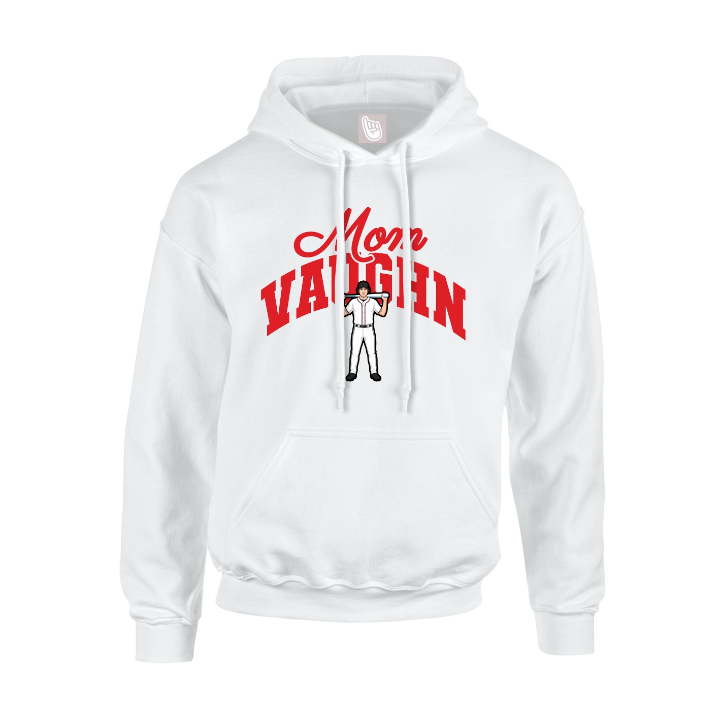 Youth Hoodie — Mothers Day Arch in White