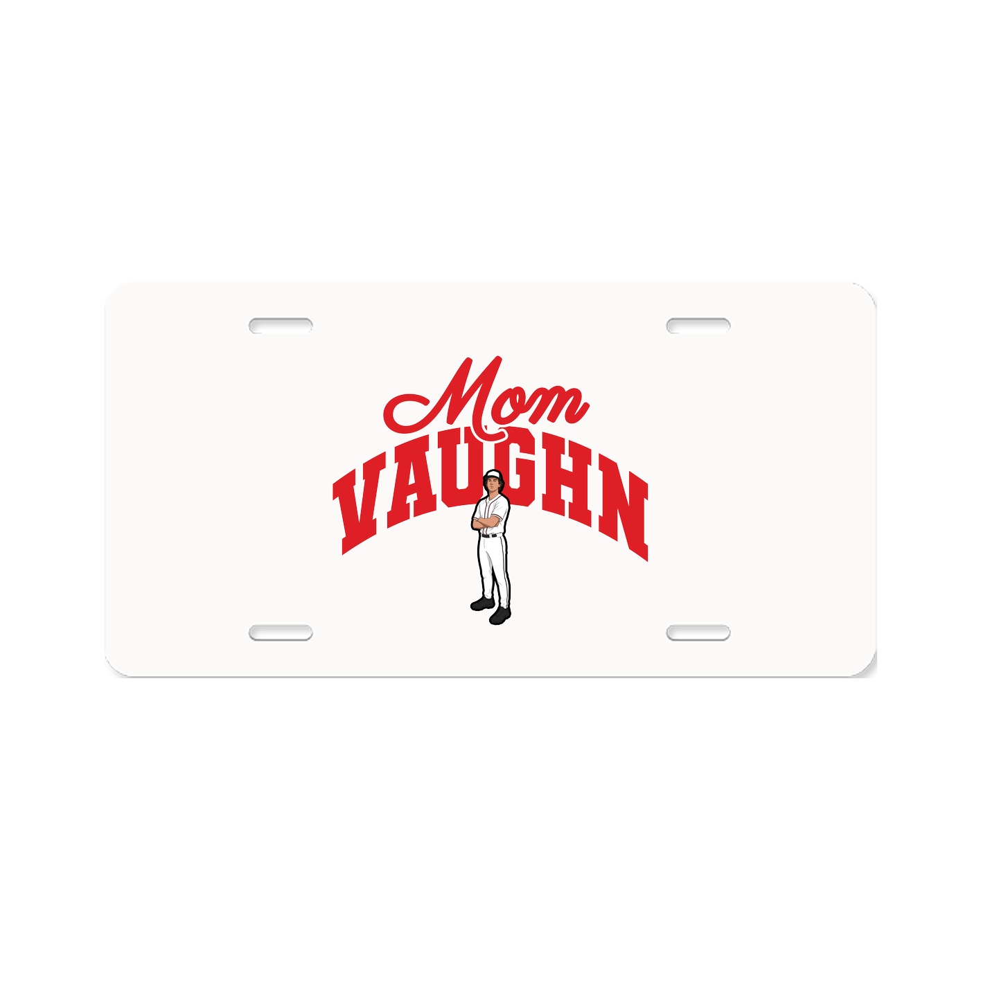 License Plate — Mothers Day Arch in Classic