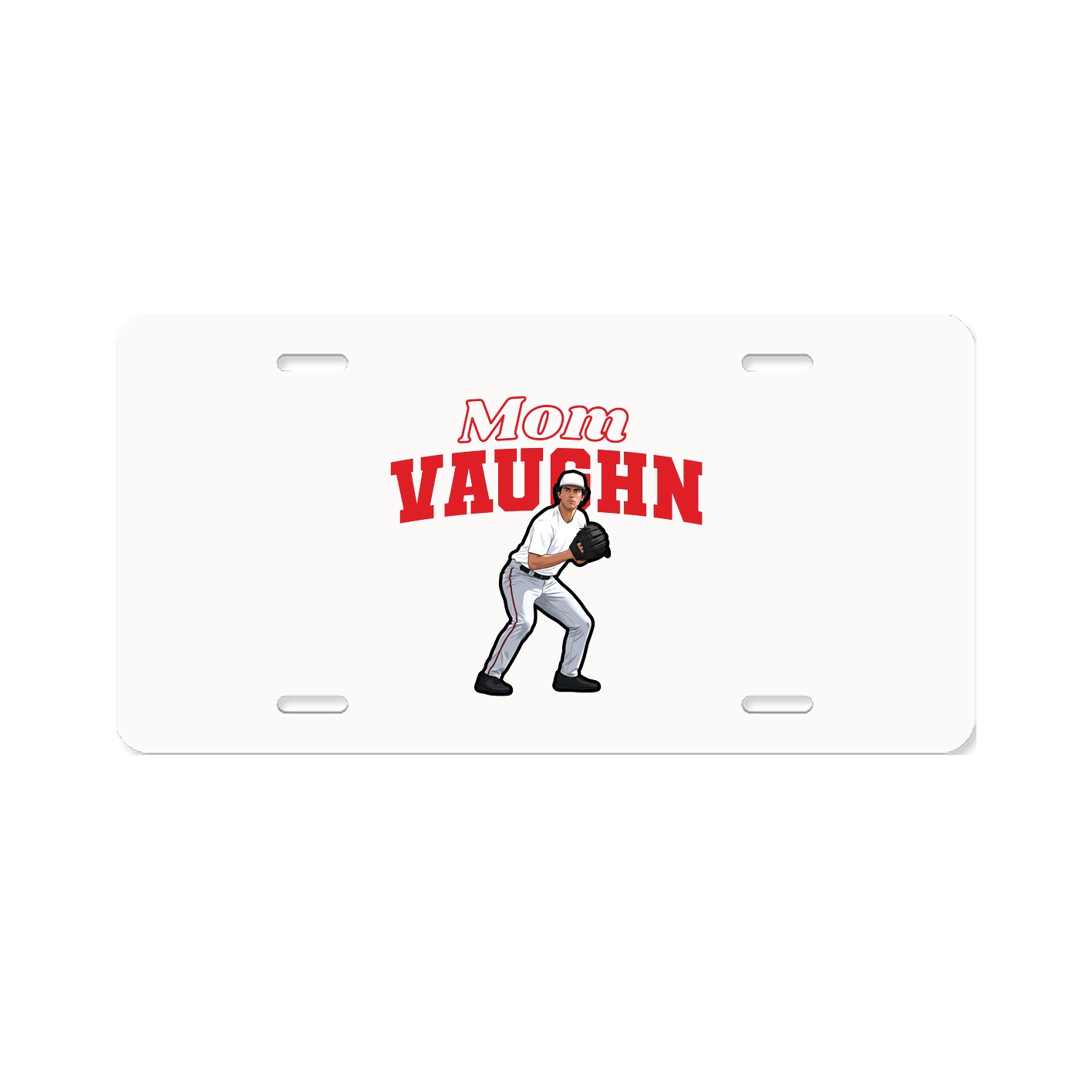 License Plate — Mothers Day Block in Classic