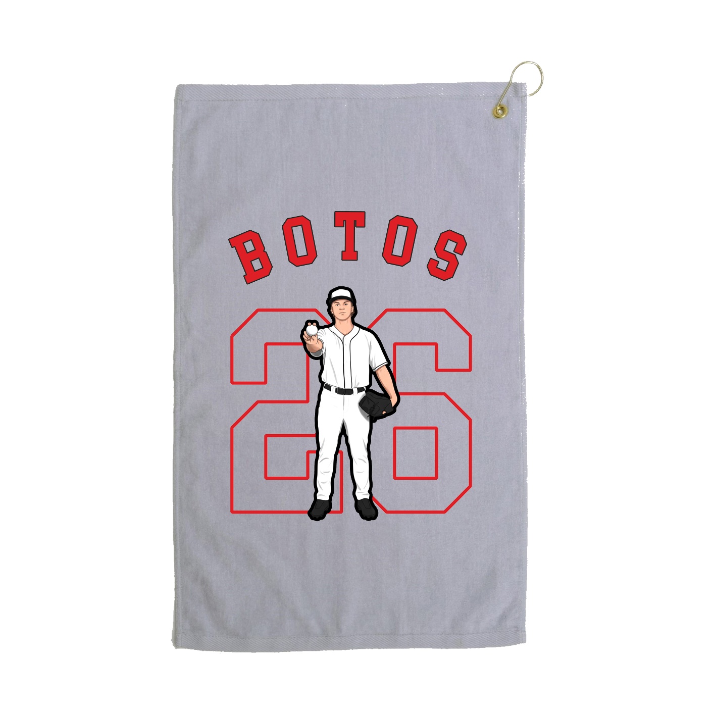 Golf Towel — Shirsey Arch in Grey