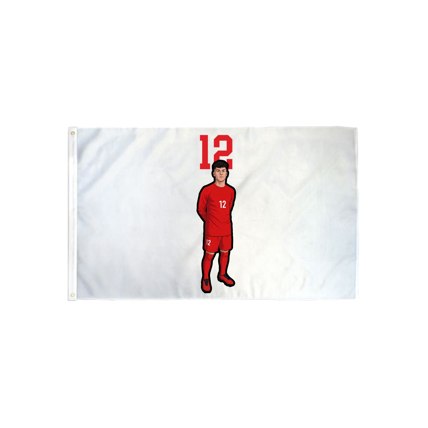 3x5 Flag — Number Top in Classic