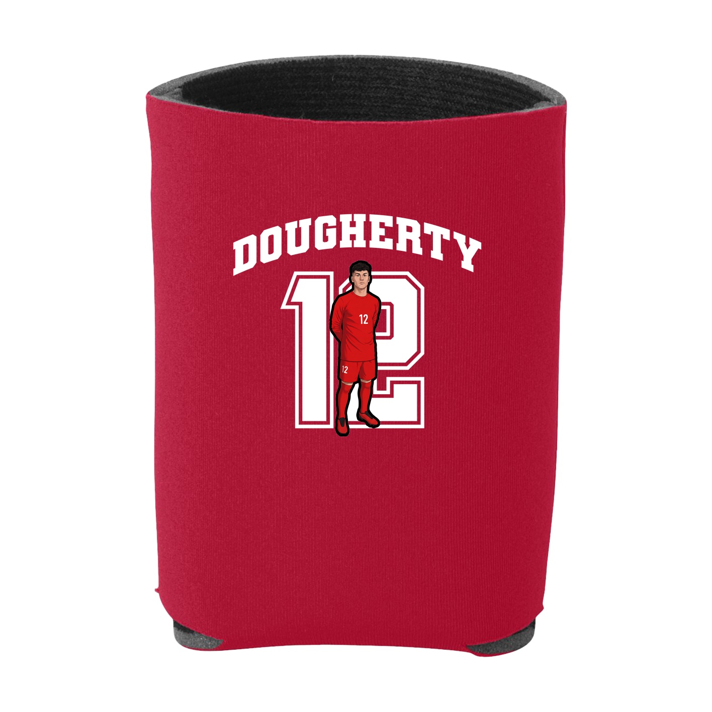 Can Holder — Number in Red