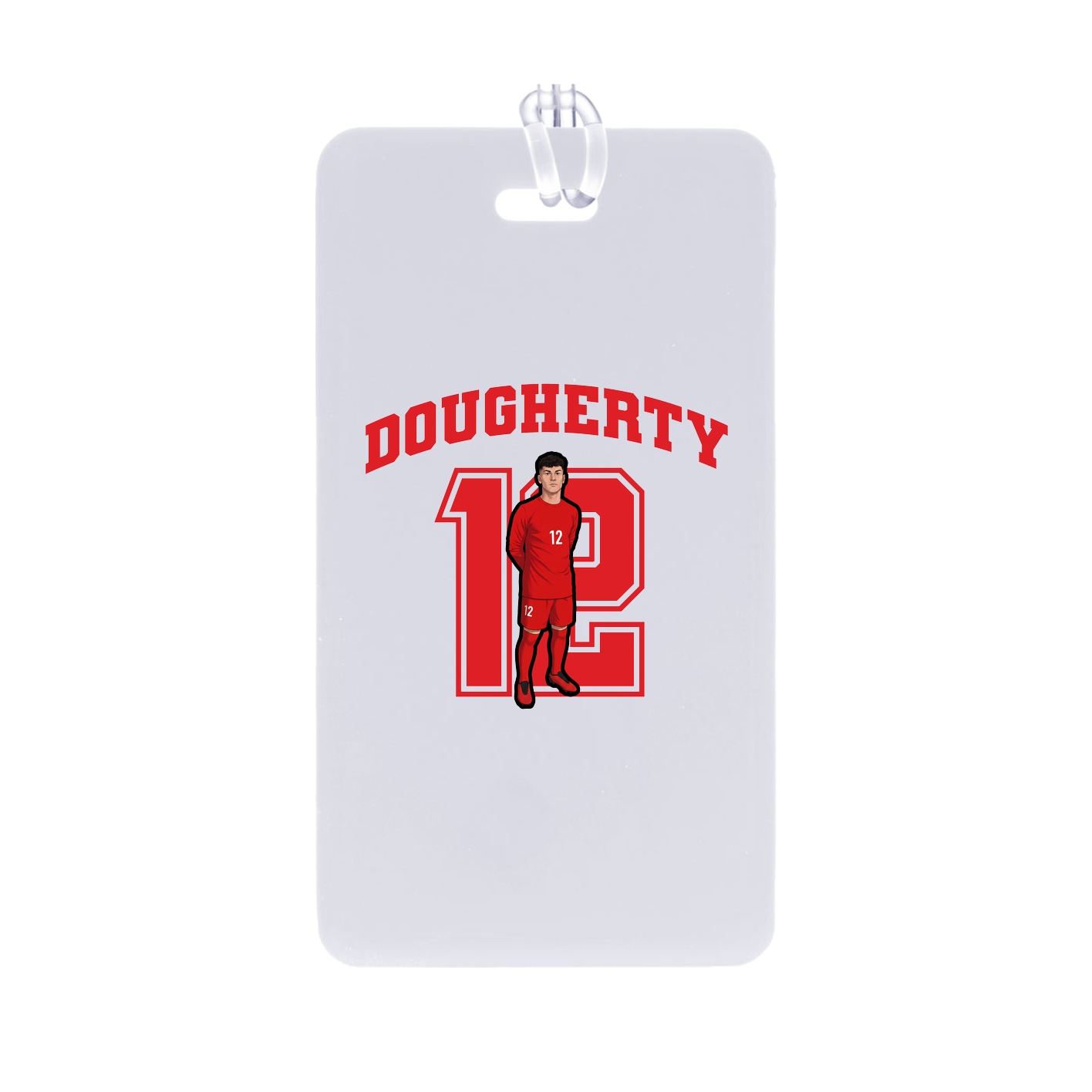Bag Tag — Number in Classic