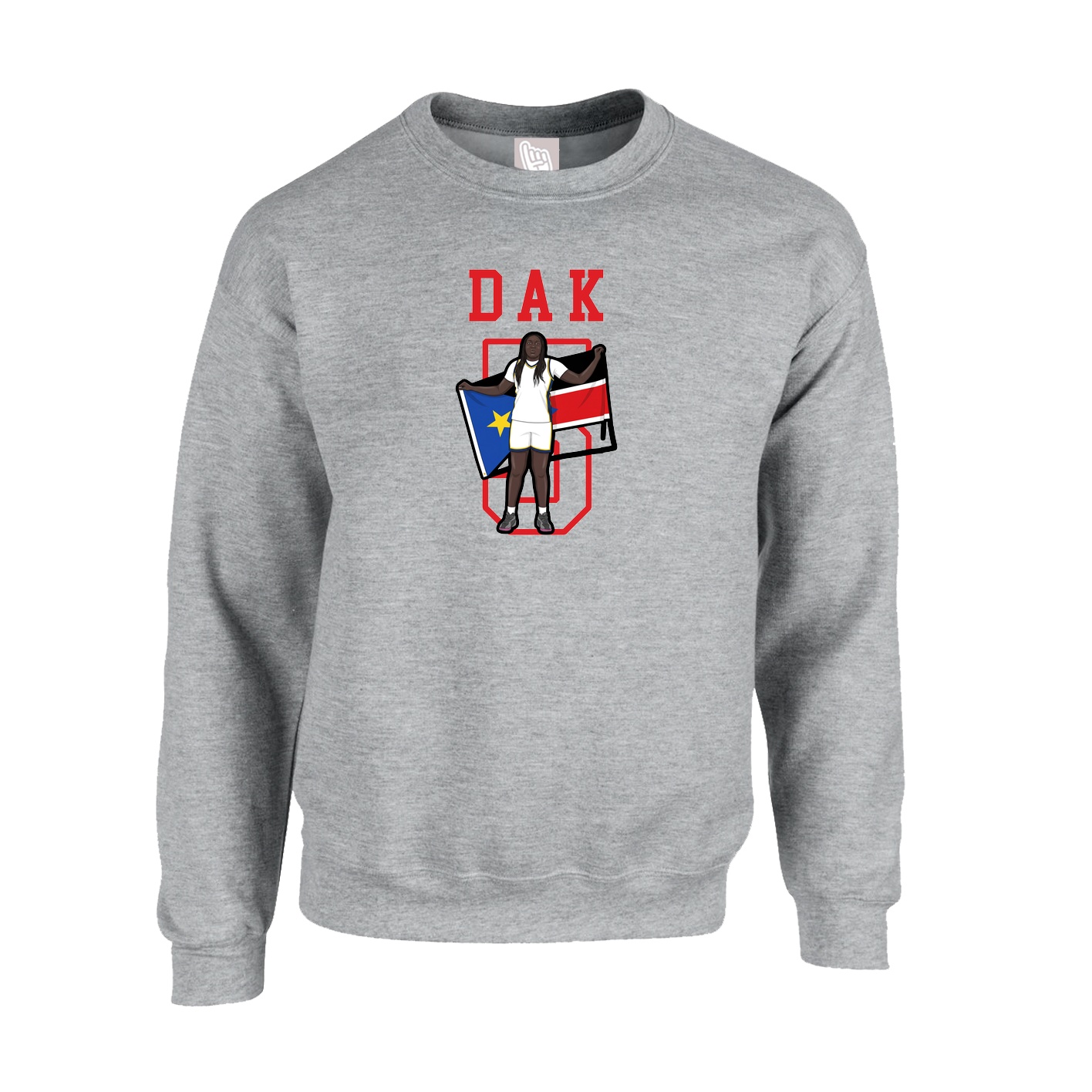 Fleece Crew — Shirsey in Grey