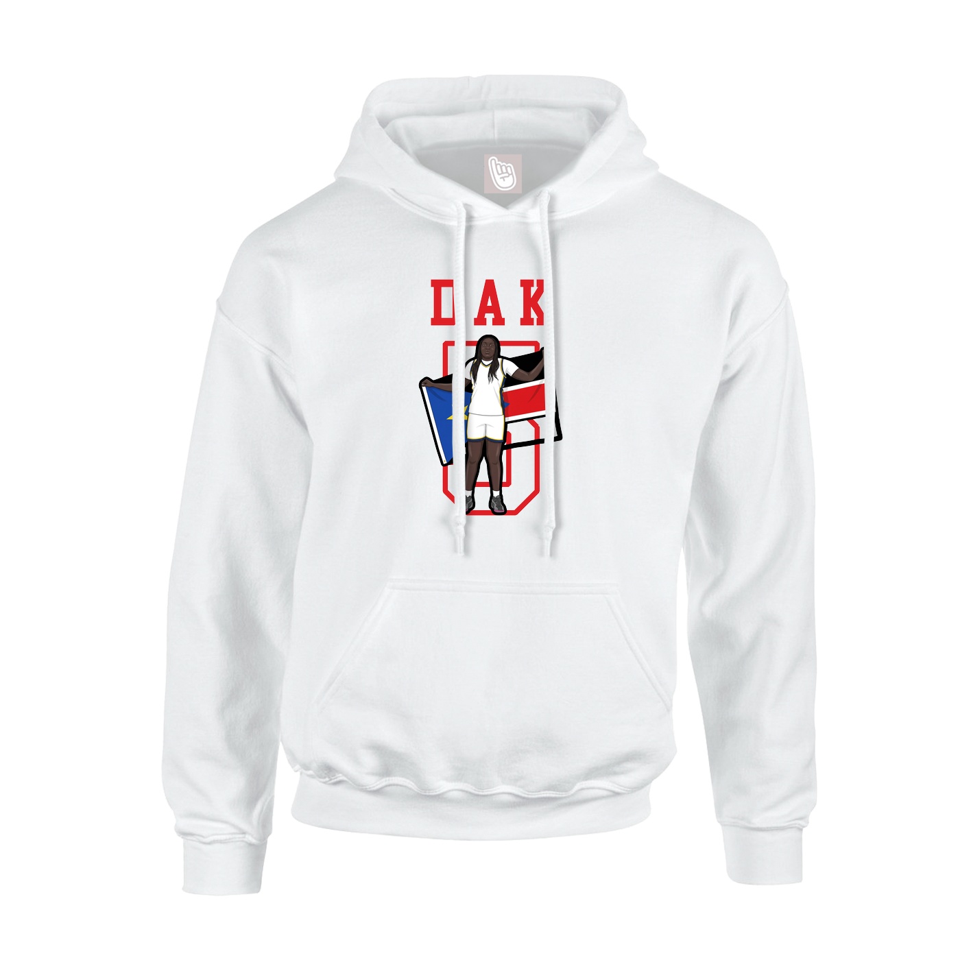 Youth Hoodie — Shirsey in White
