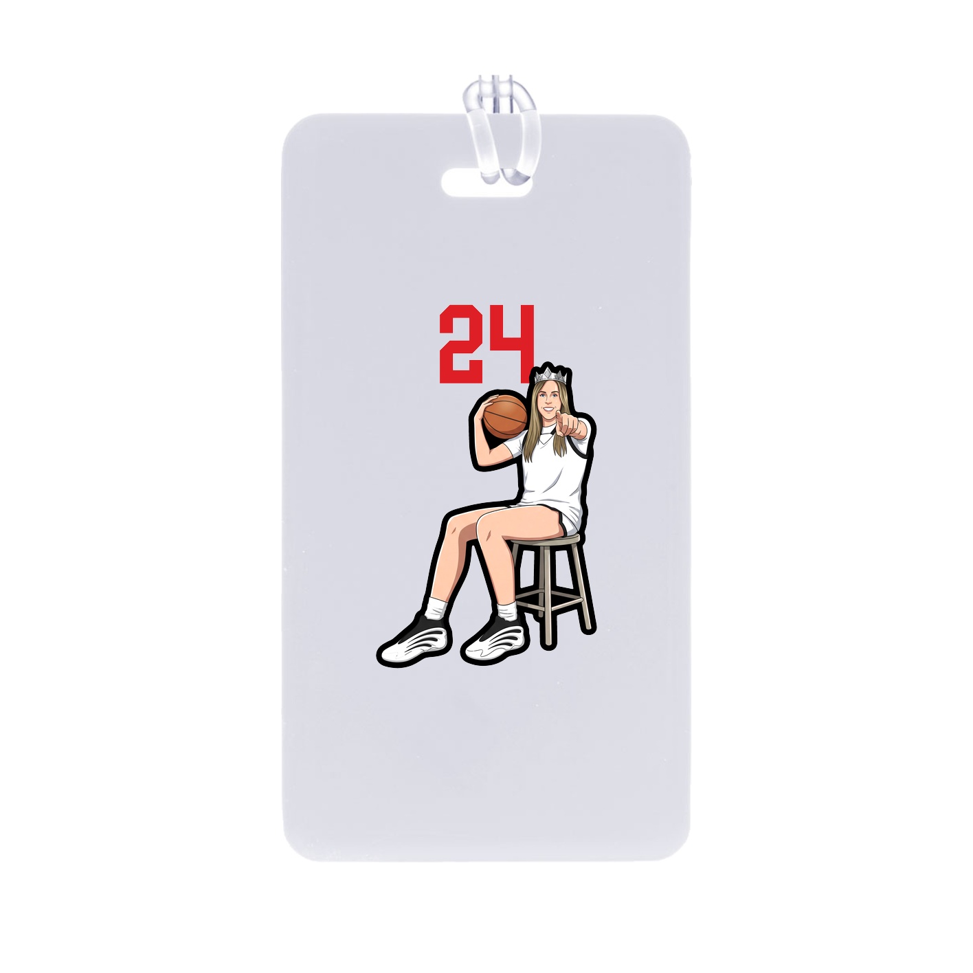 Bag Tag — Number Top in Classic