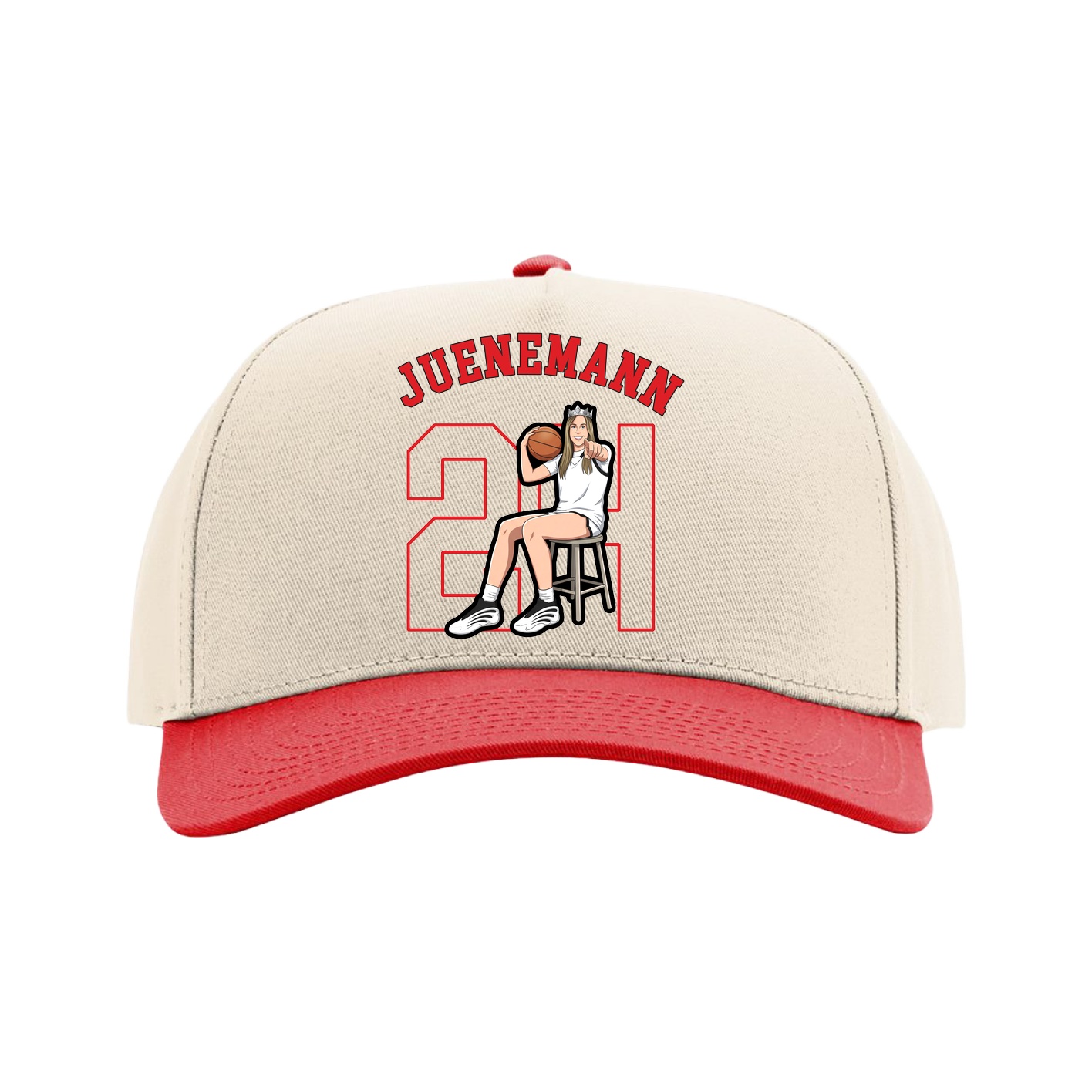 Full Fabric Five-Panel Champ Cap