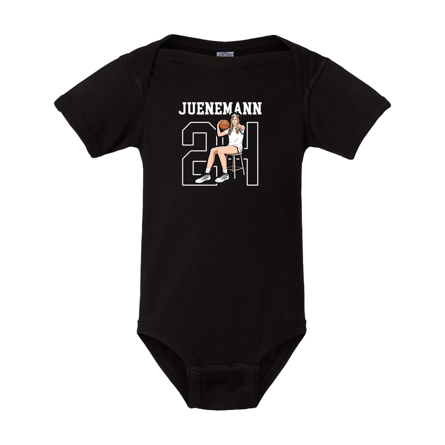 Baby Onesie — Shirsey in Black
