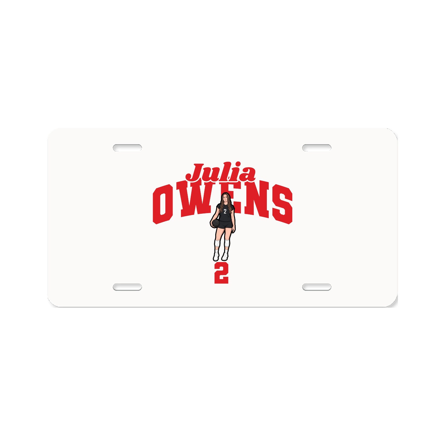 License Plate — Signature Arch in Classic