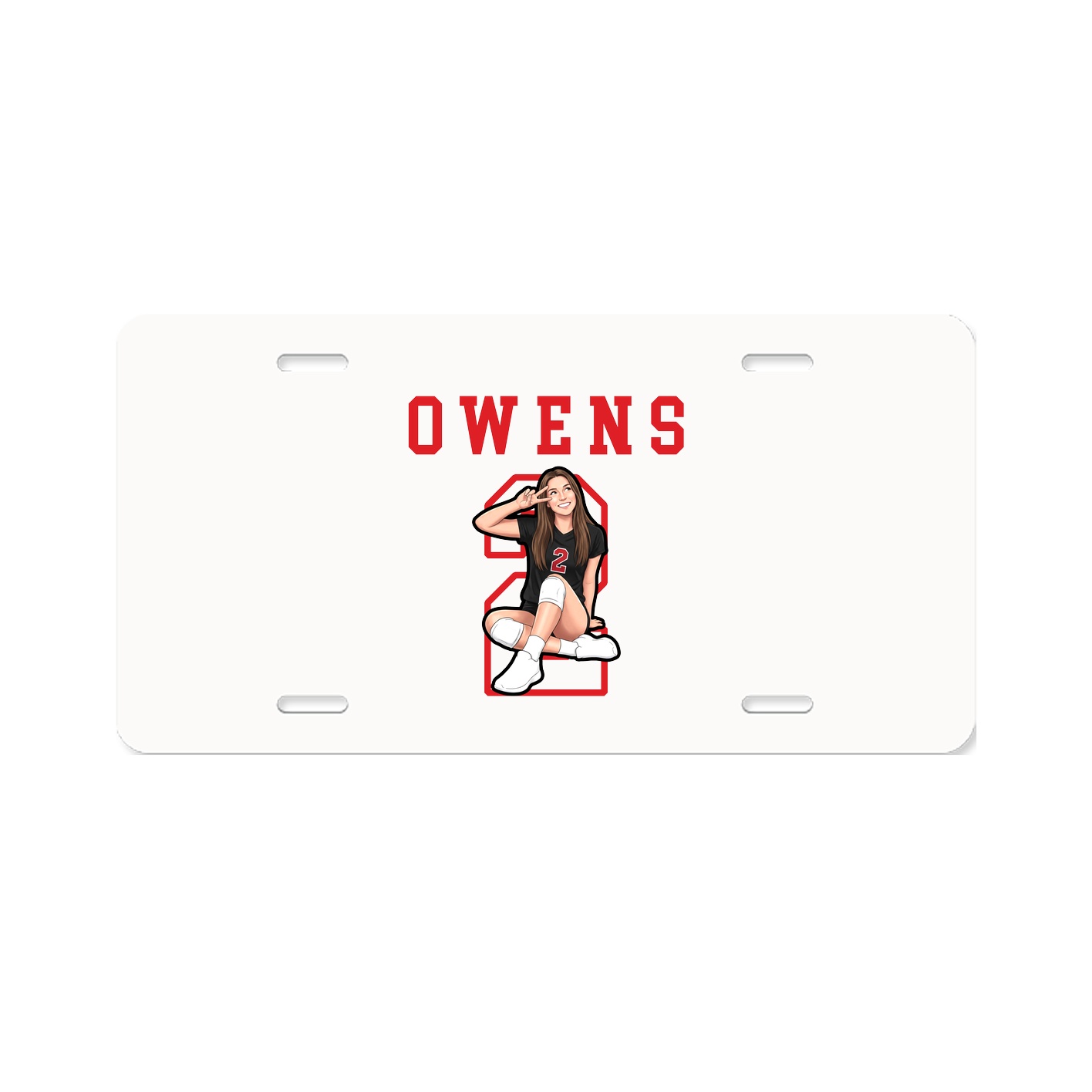 License Plate — Shirsey in Classic