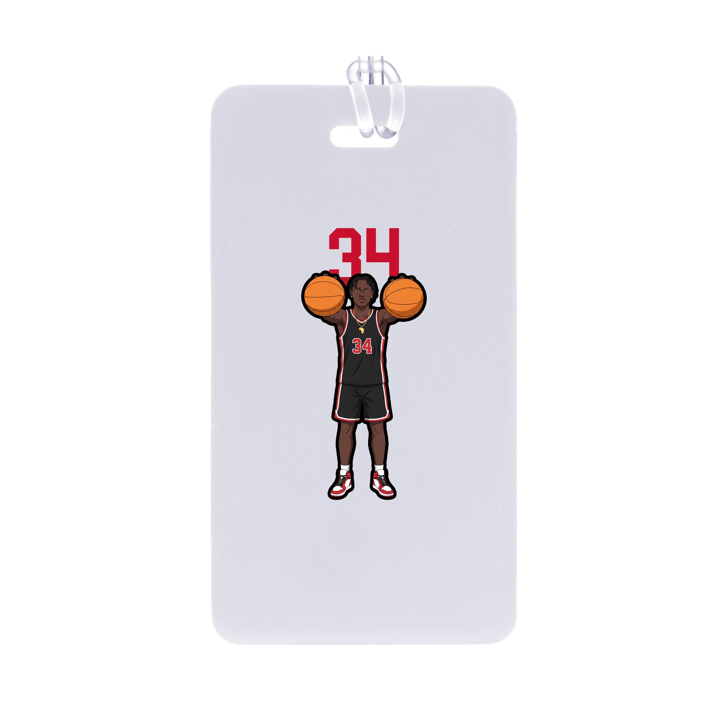 Bag Tag — Number Top in Classic