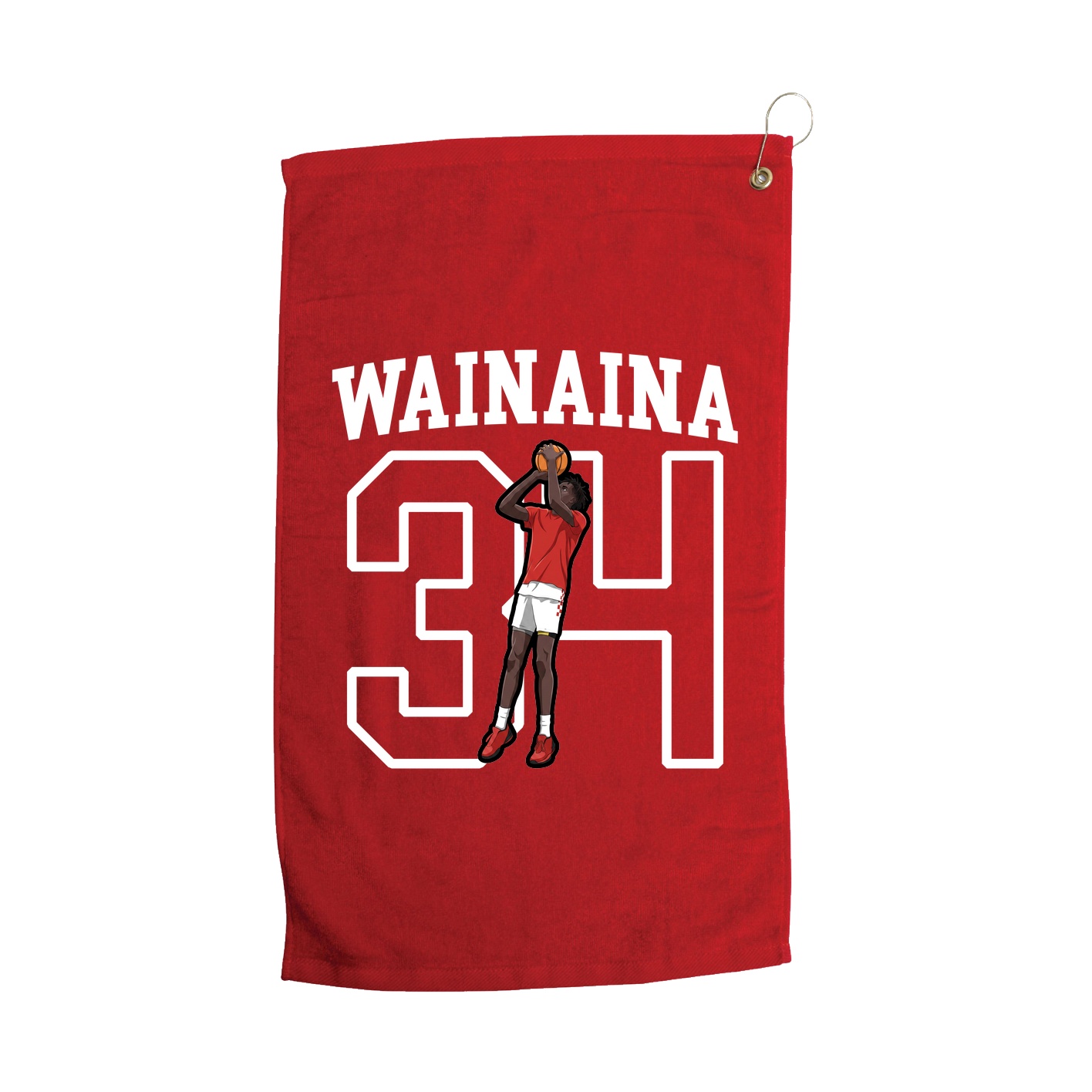 Golf Towel — Shirsey in Red