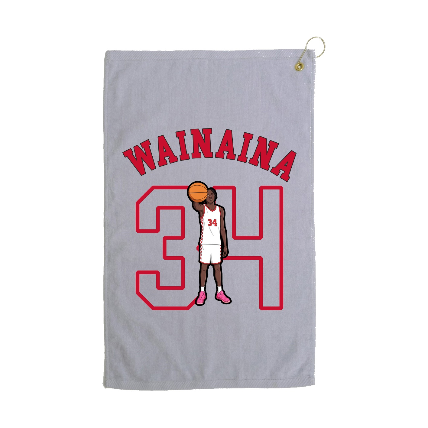 Golf Towel — Shirsey Arch in Grey