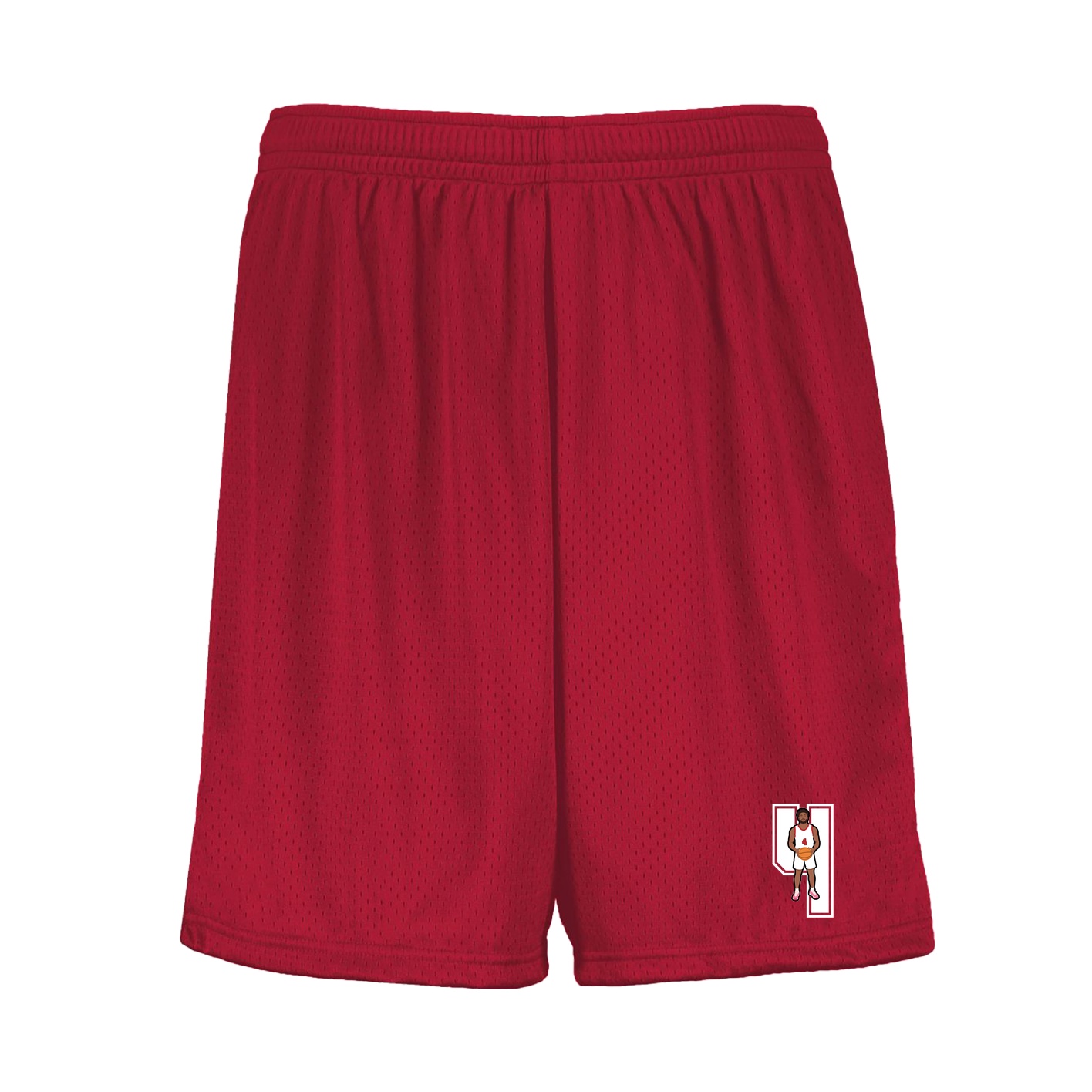 Shorts — Number in Red