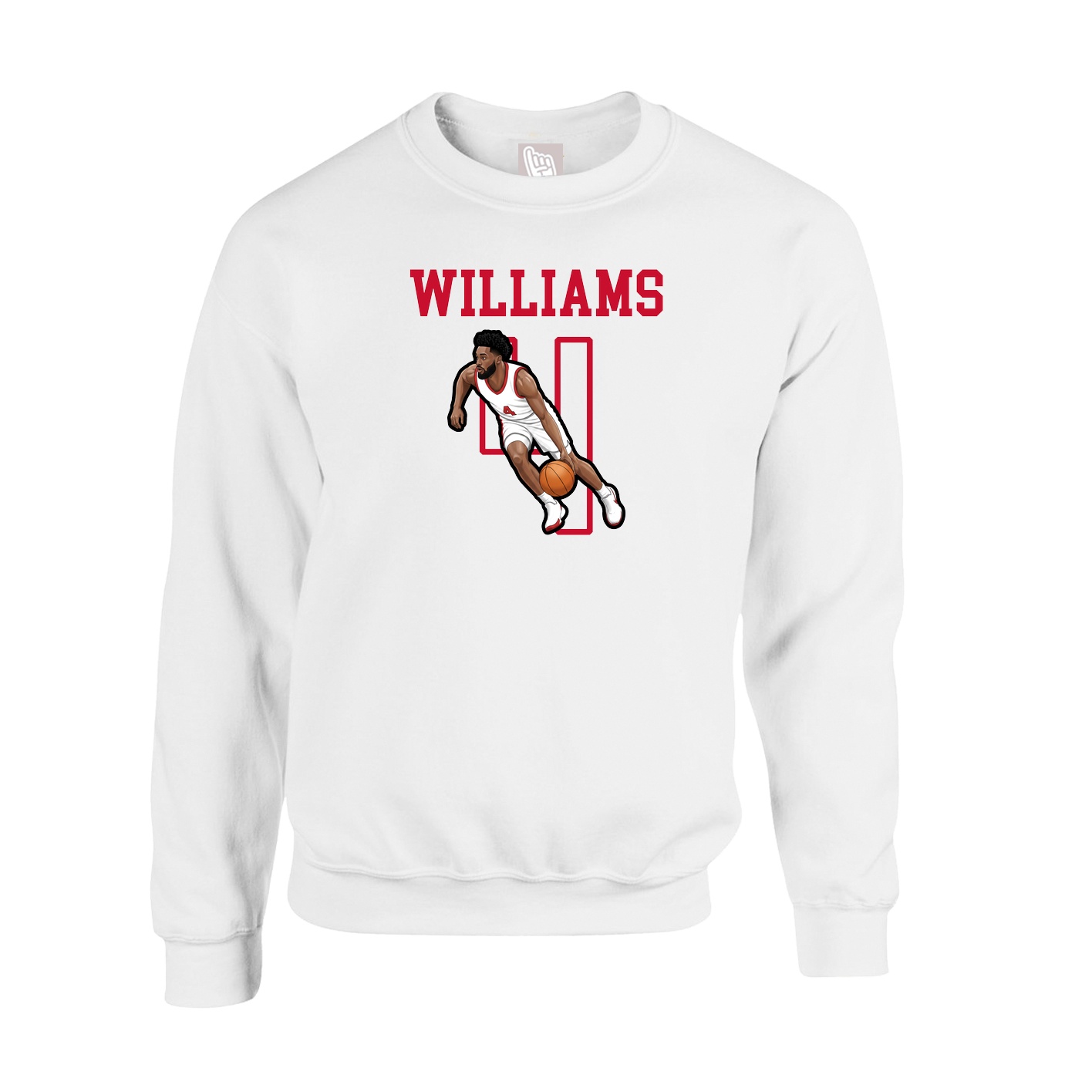 Fleece Crew — Shirsey in White