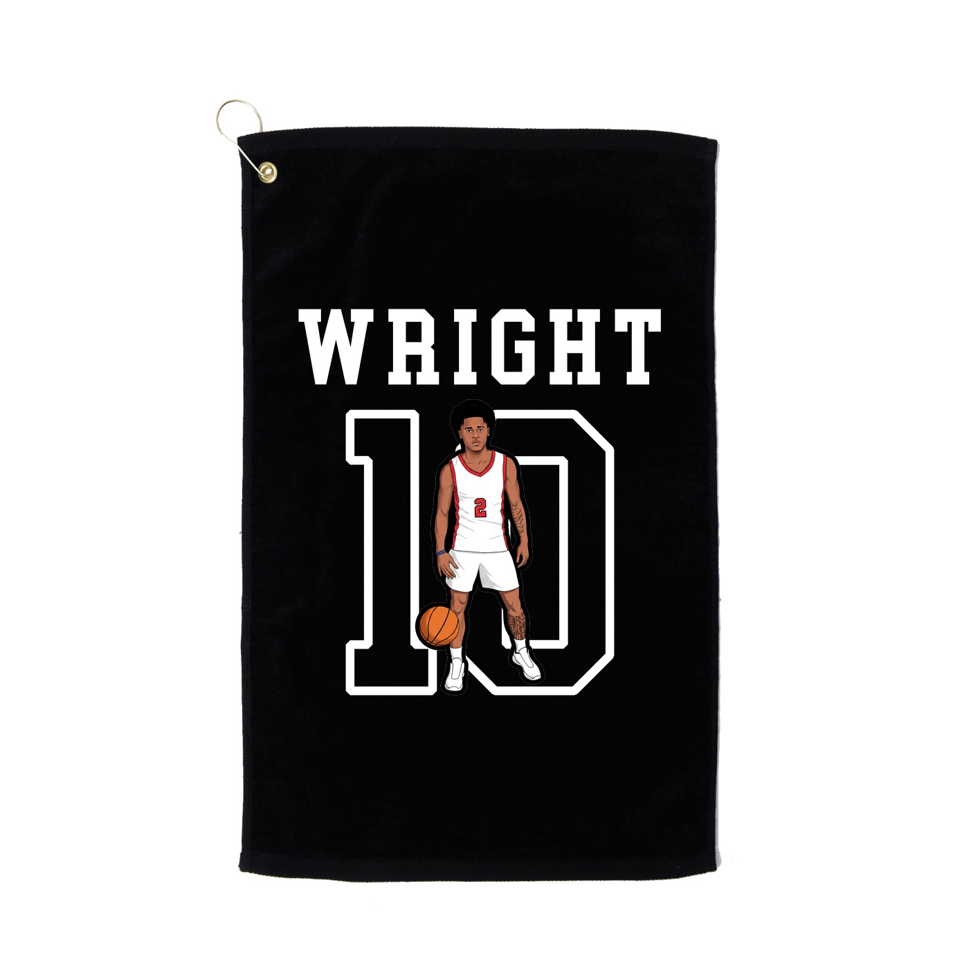 Golf Towel — Shirsey in Black