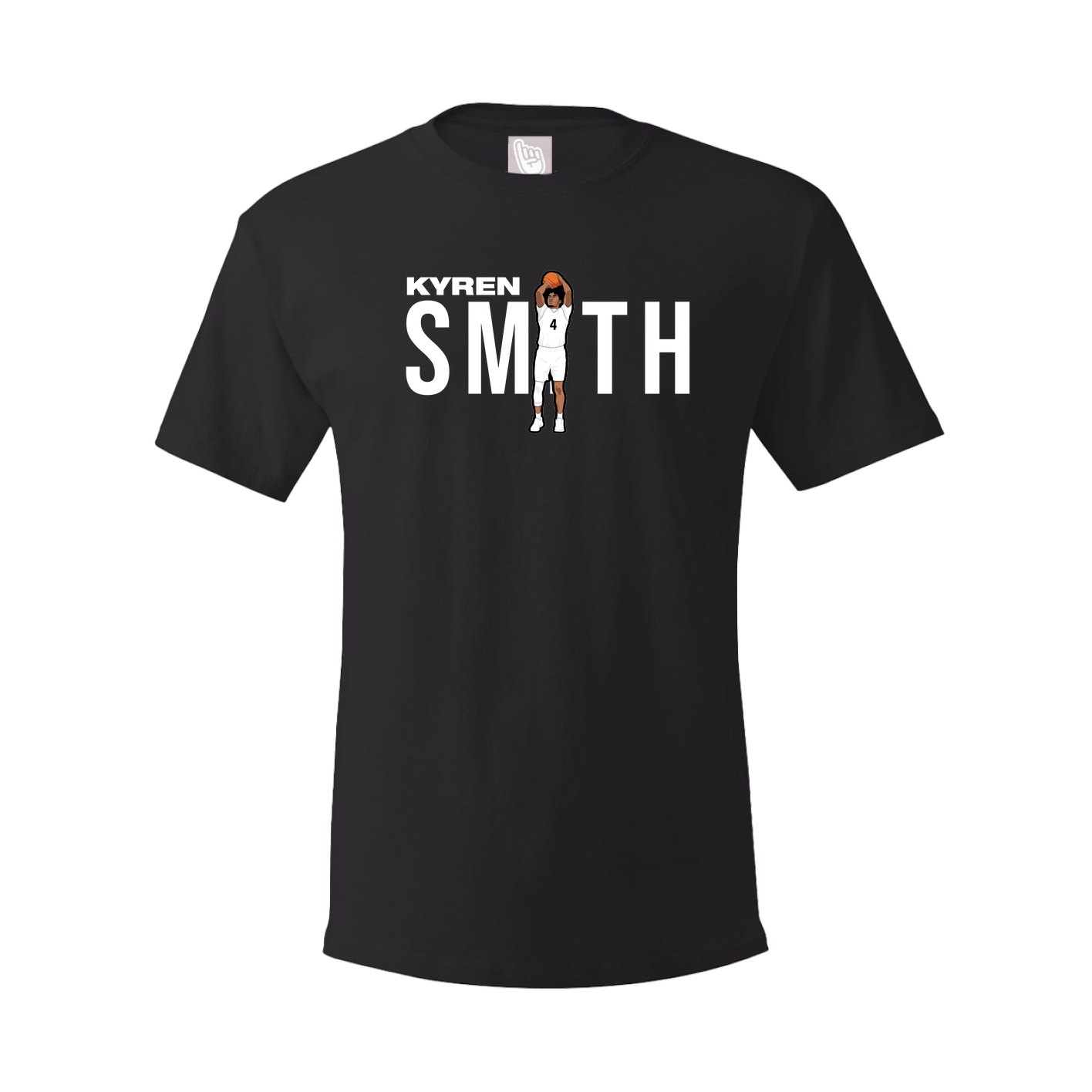 Youth Tee — Player Name in Black