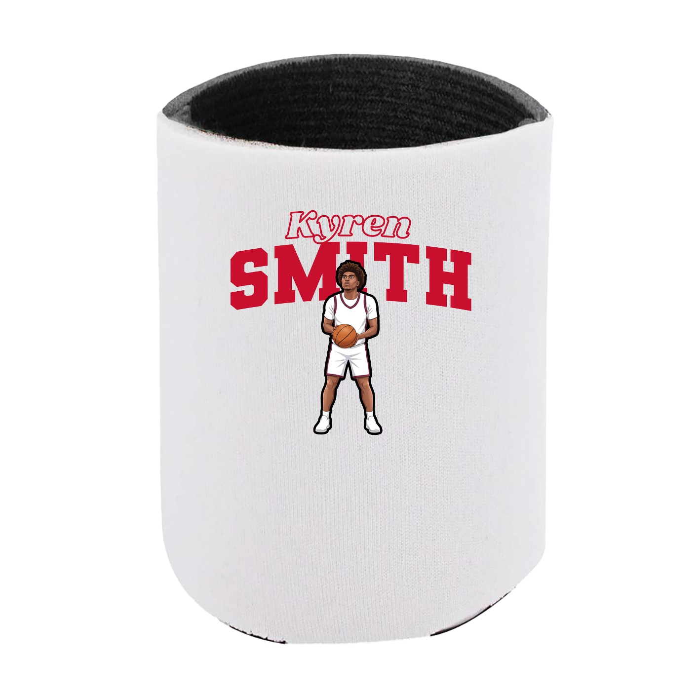 Can Holder — Name Arch in White