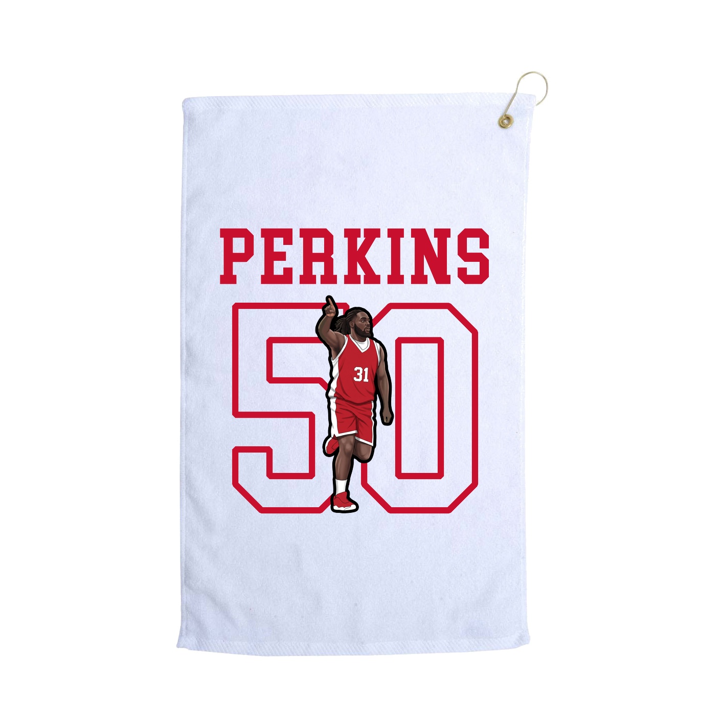 Golf Towel — Shirsey in White